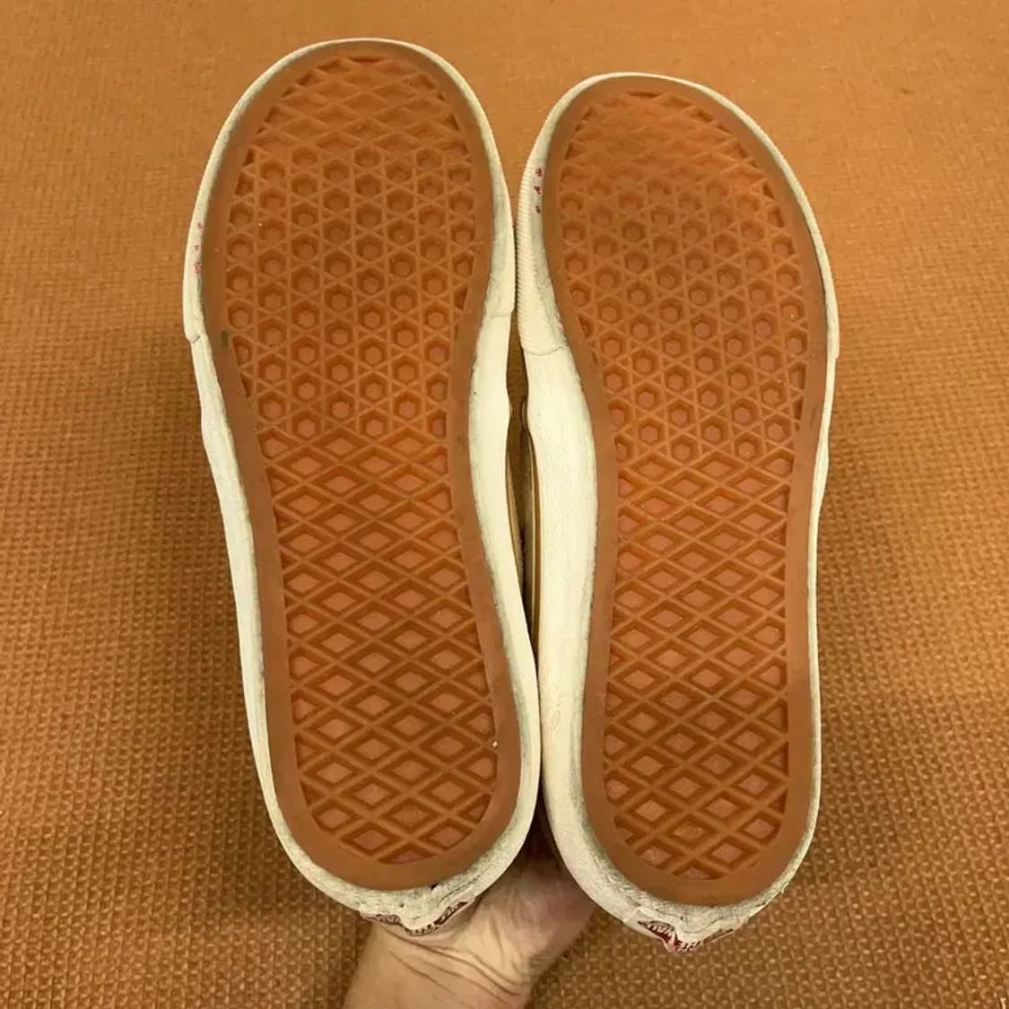 반스 카멜 가죽 하이 스니커즈 추카 부츠 여자 신발 240 G08387 상품이미지4