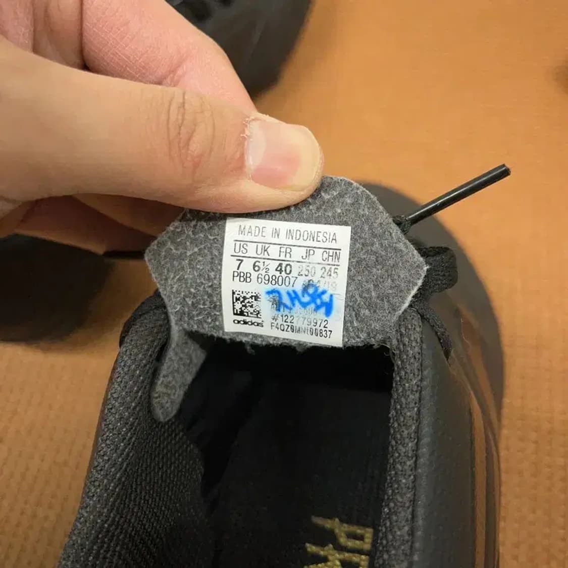 아디다스 프레데터 블랙 축구화 신발 250 G08397 상품이미지5