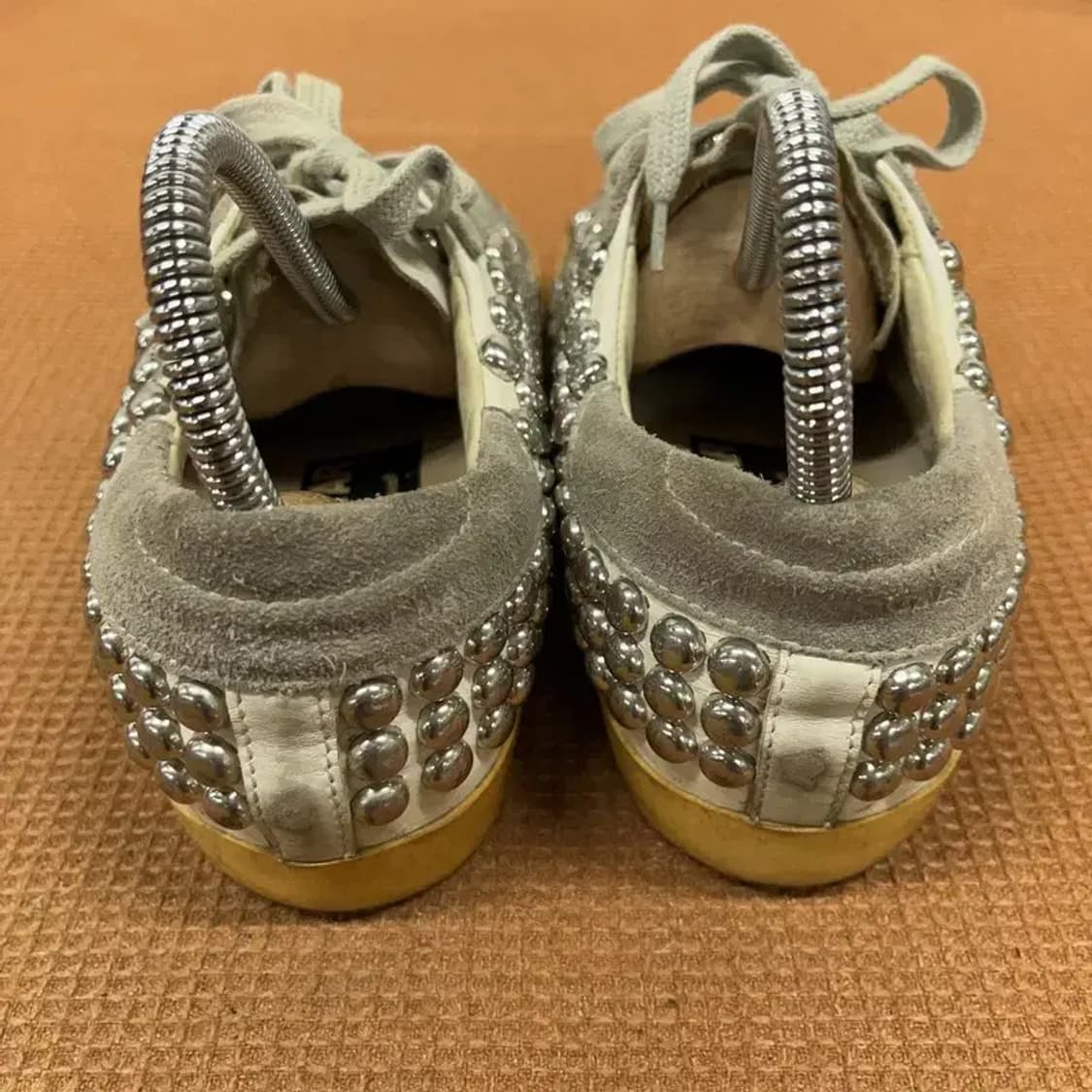 골든구스 슈퍼스타 찡 실버 스니커즈 신발 36 G08404 상품이미지2