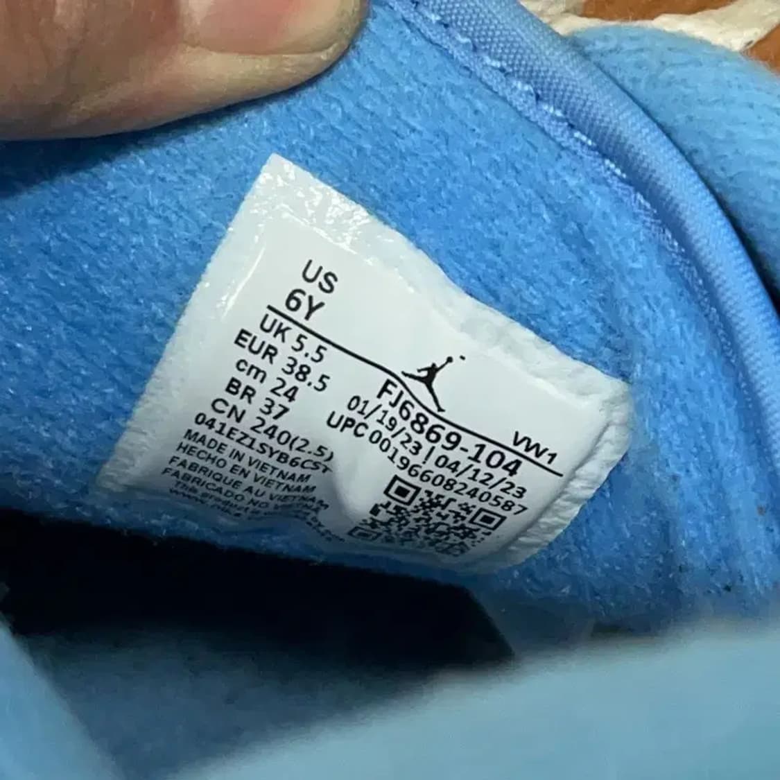 나이키 GS 에어조던 2 로우 운동화 신발 240 G08416 상품이미지5