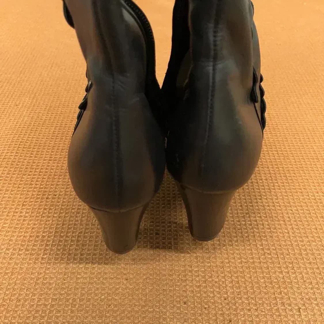 디올 정품 빈티지 가죽 롱 부츠 37.5 G08439 상품이미지4