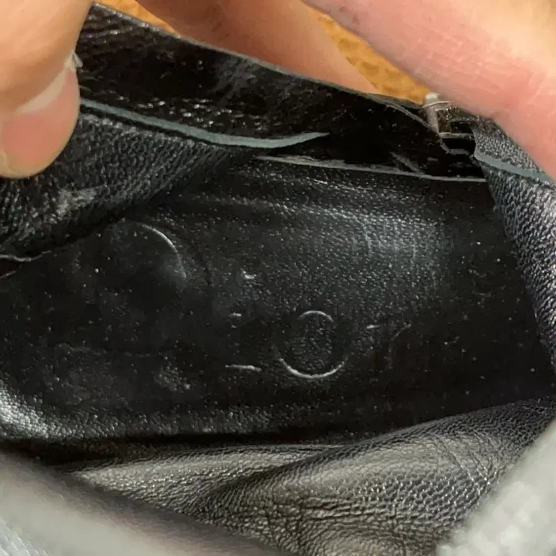 디올 정품 빈티지 가죽 롱 부츠 37.5 G08439 상품이미지7