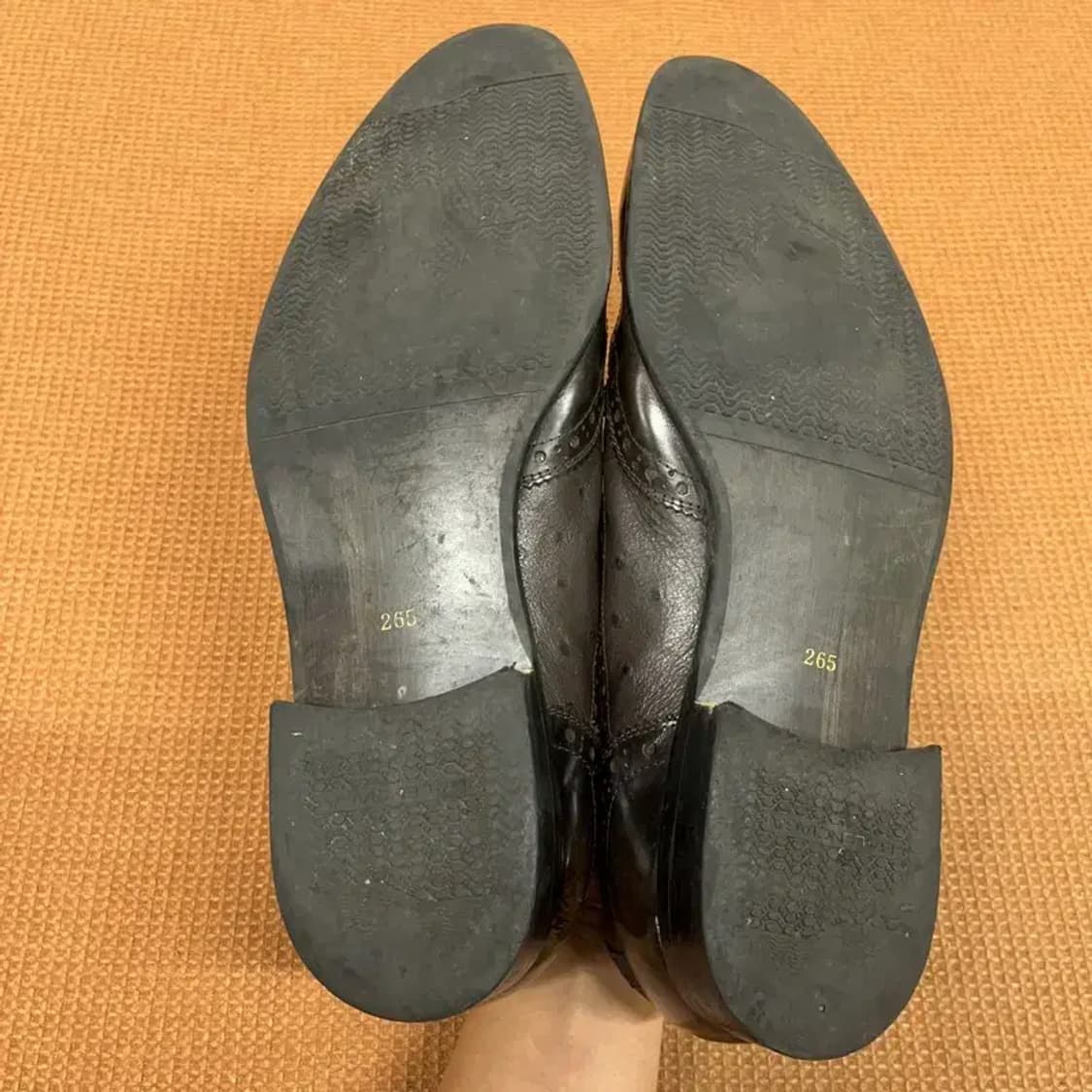 발렌시아가 남성 정장구두 윙팁 로퍼 265 G08452 상품이미지3