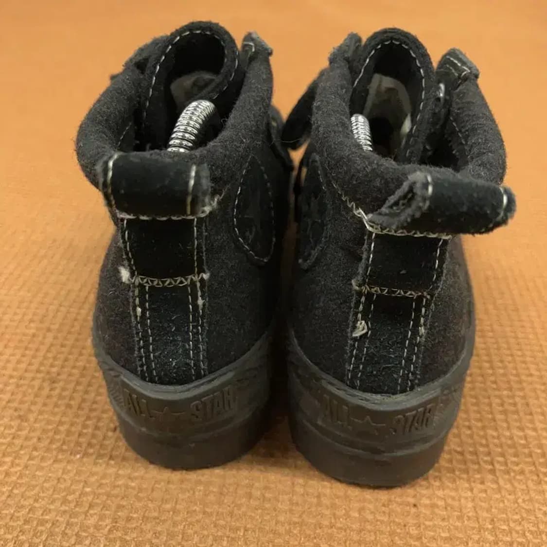 컨버스 블랙 하이 스니커즈 여자 신발 230 G08425 상품이미지2