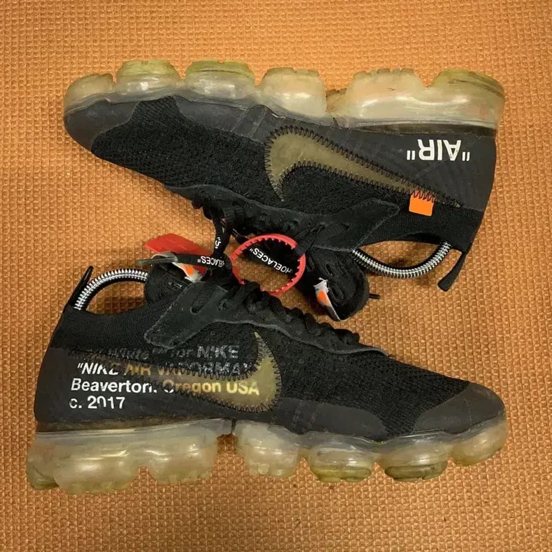 나이키 X 오프화이트 정품 에어 베이퍼맥스 운동화 250 G08433 상품이미지3