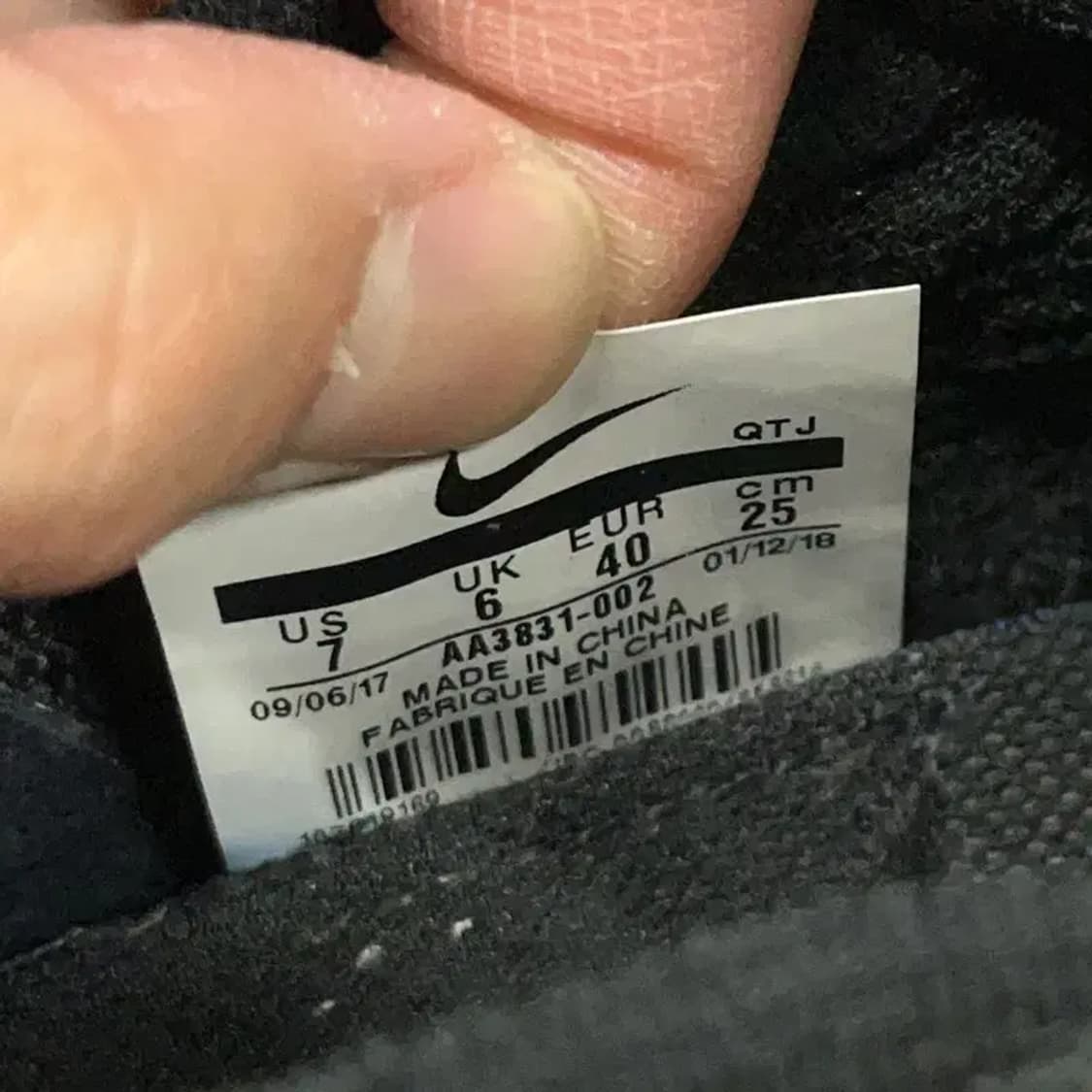 나이키 X 오프화이트 정품 에어 베이퍼맥스 운동화 250 G08433 상품이미지6