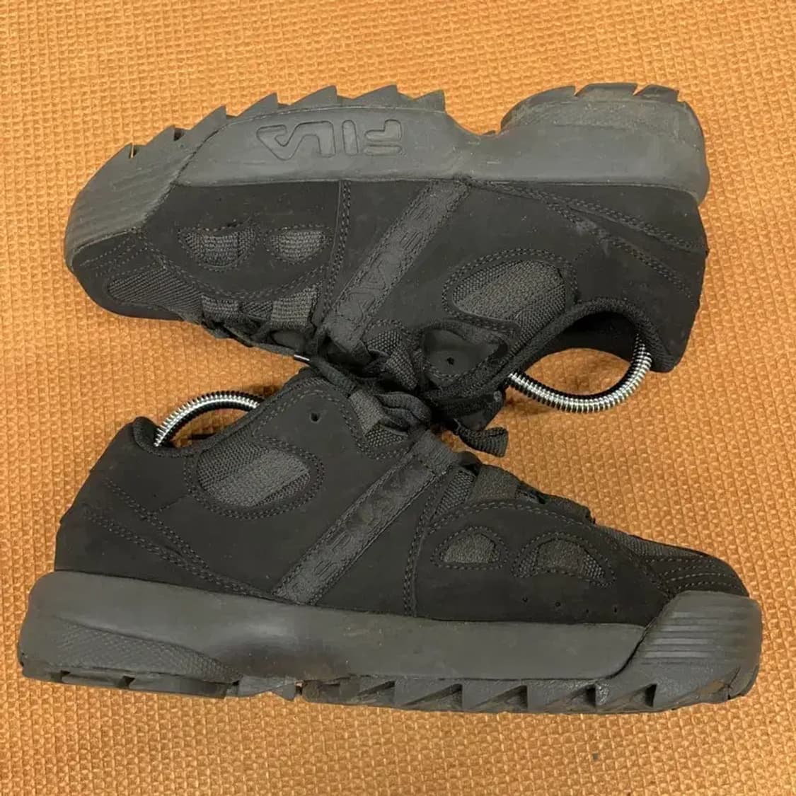 필라 FILA 블랙 어글리슈즈 운동화 신발 250 G08438 상품이미지3