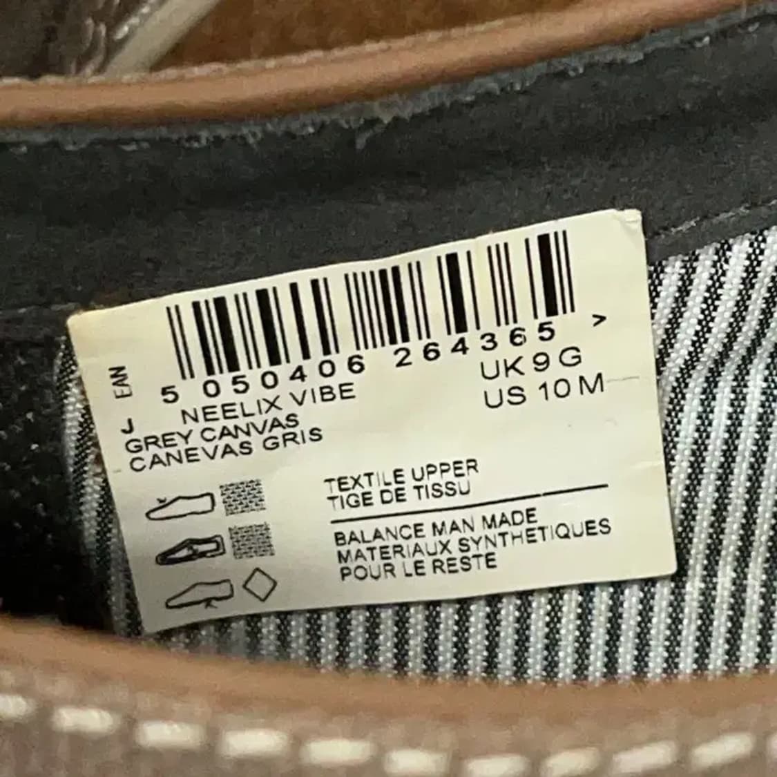 클락스 neelix vibe 브라운 스니커즈 UK9 G08460 상품이미지6