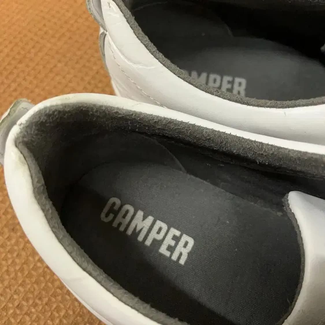캠퍼 화이트 스니커즈 단화 신발 38 G08463 상품이미지5
