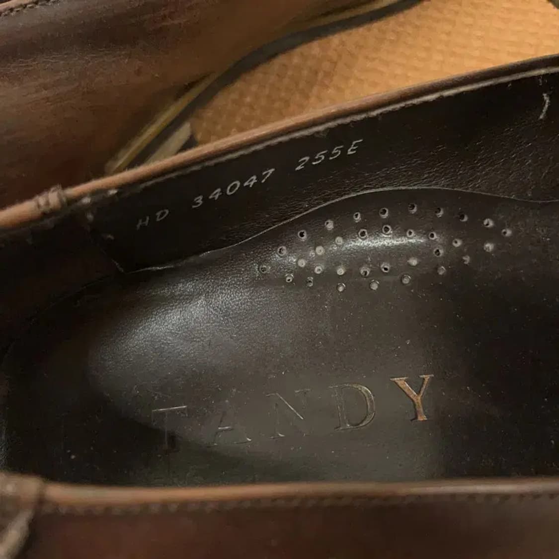 탠디 남성 정장구두 테슬 로퍼 255 G08490 상품이미지5