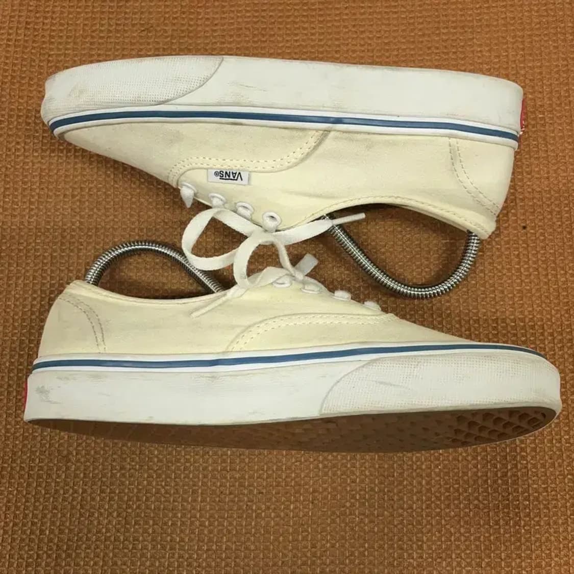 반스 어센틱 아이보리 스니커즈 신발 235 G08479 상품이미지3