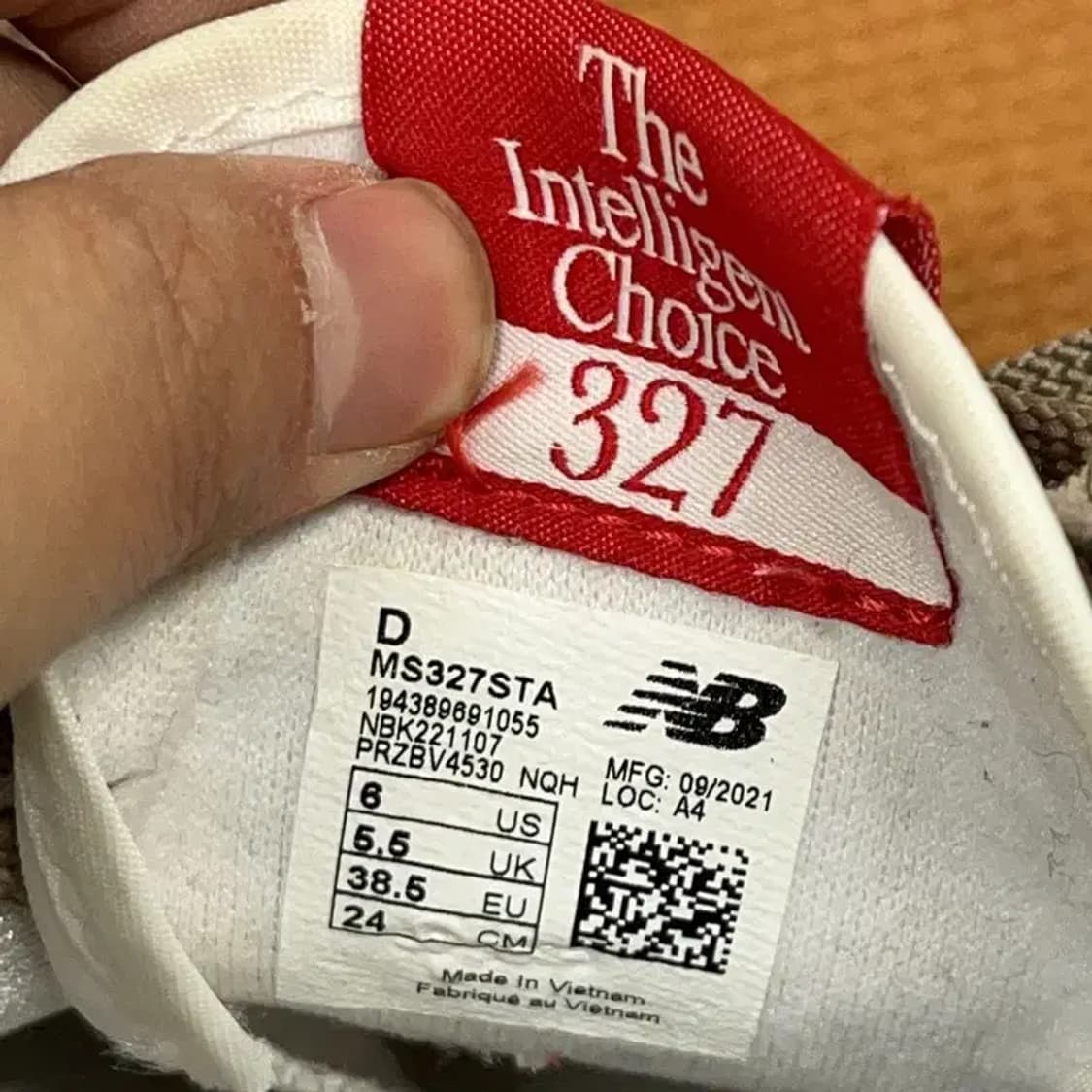 뉴발란스 327 브라운 스니커즈 운동화 신발 240 G08483 상품이미지5