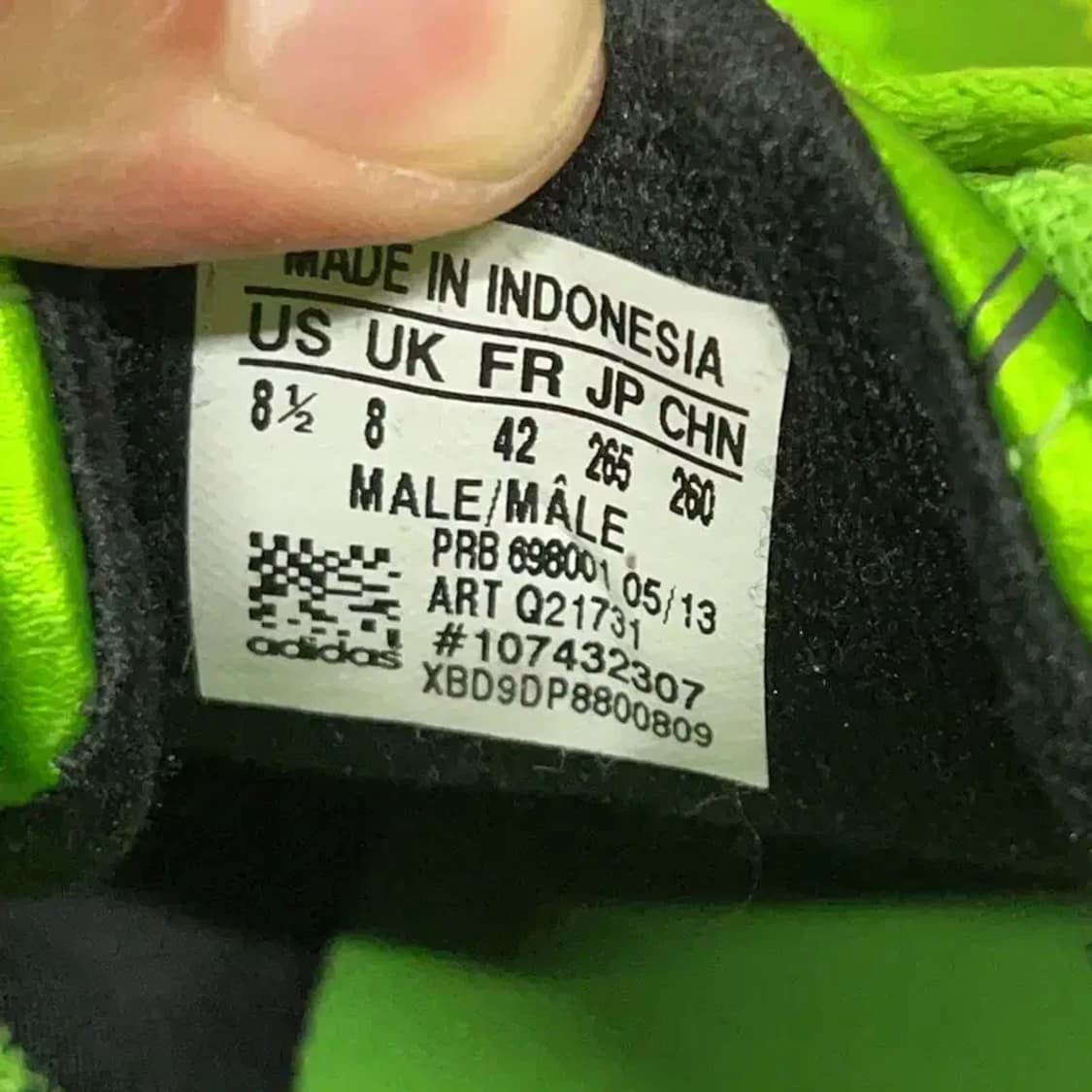 아디다스 프레디토 리셀존 TRX HG 축구화 265 G08495 상품이미지4