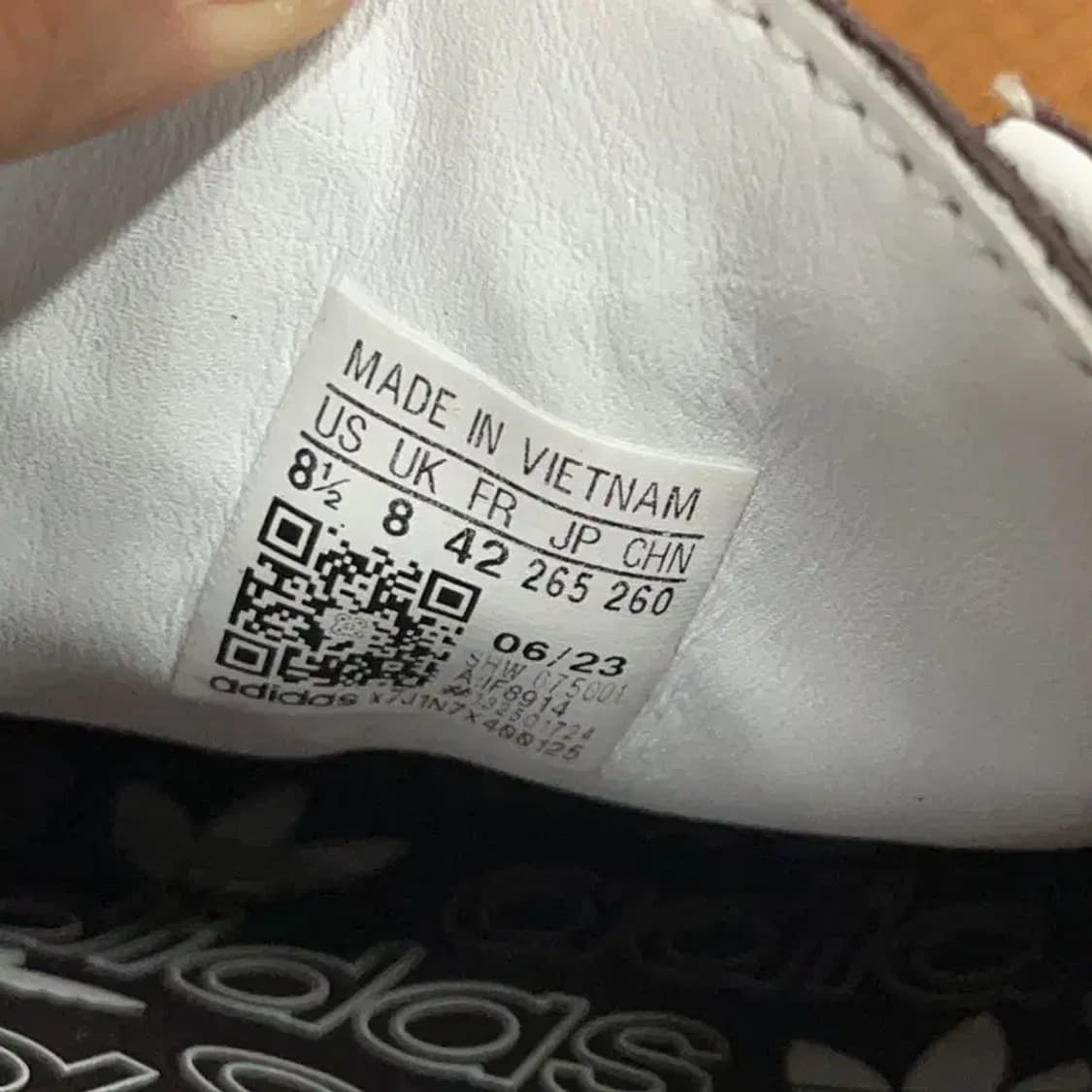 아디다스 핸드볼 스페지알 쉐도우 스니커즈 운동화 260 G08498 상품이미지5