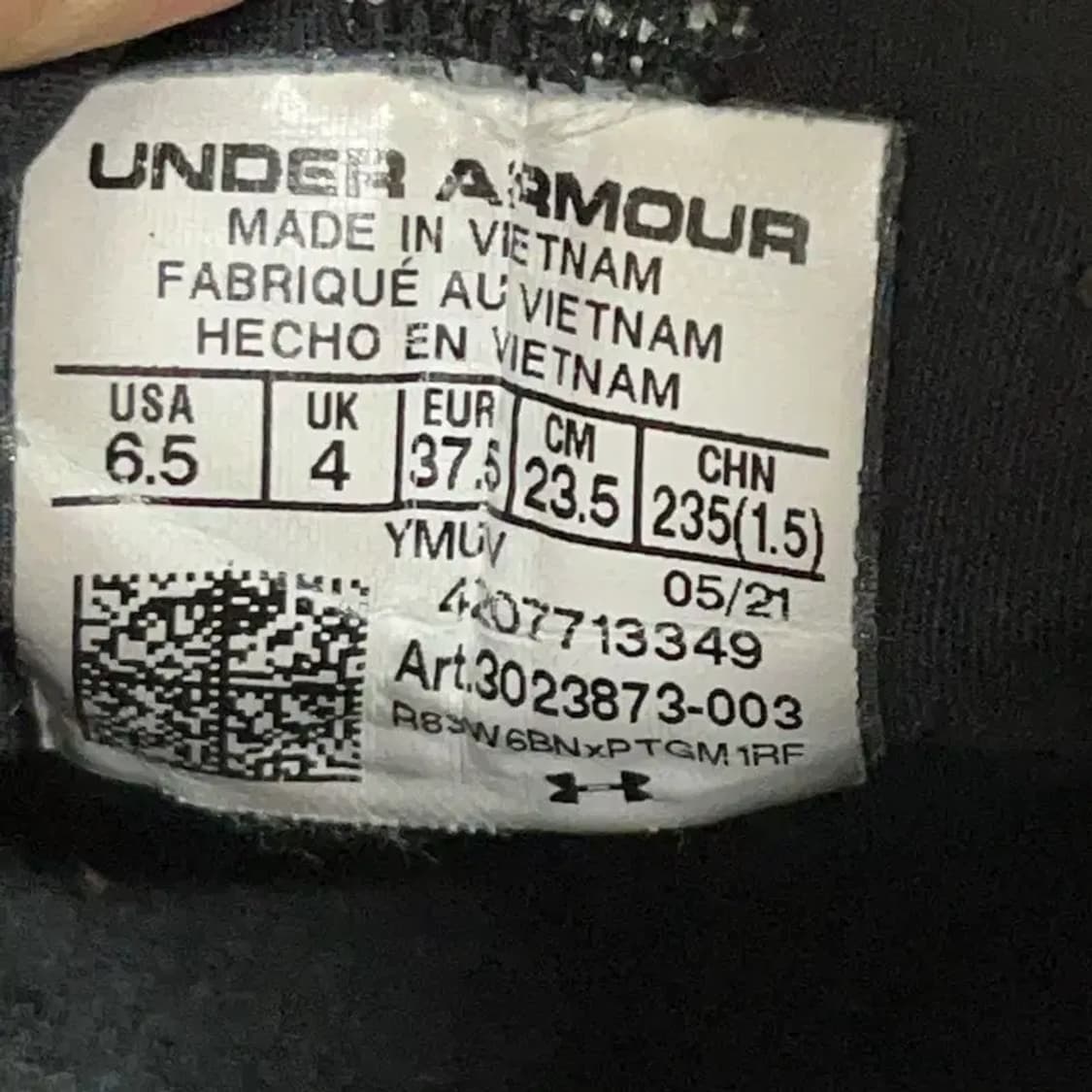 언더아머 UA 호버 메가 무브먼트 스니커즈 운동화 235 G08506 상품이미지5