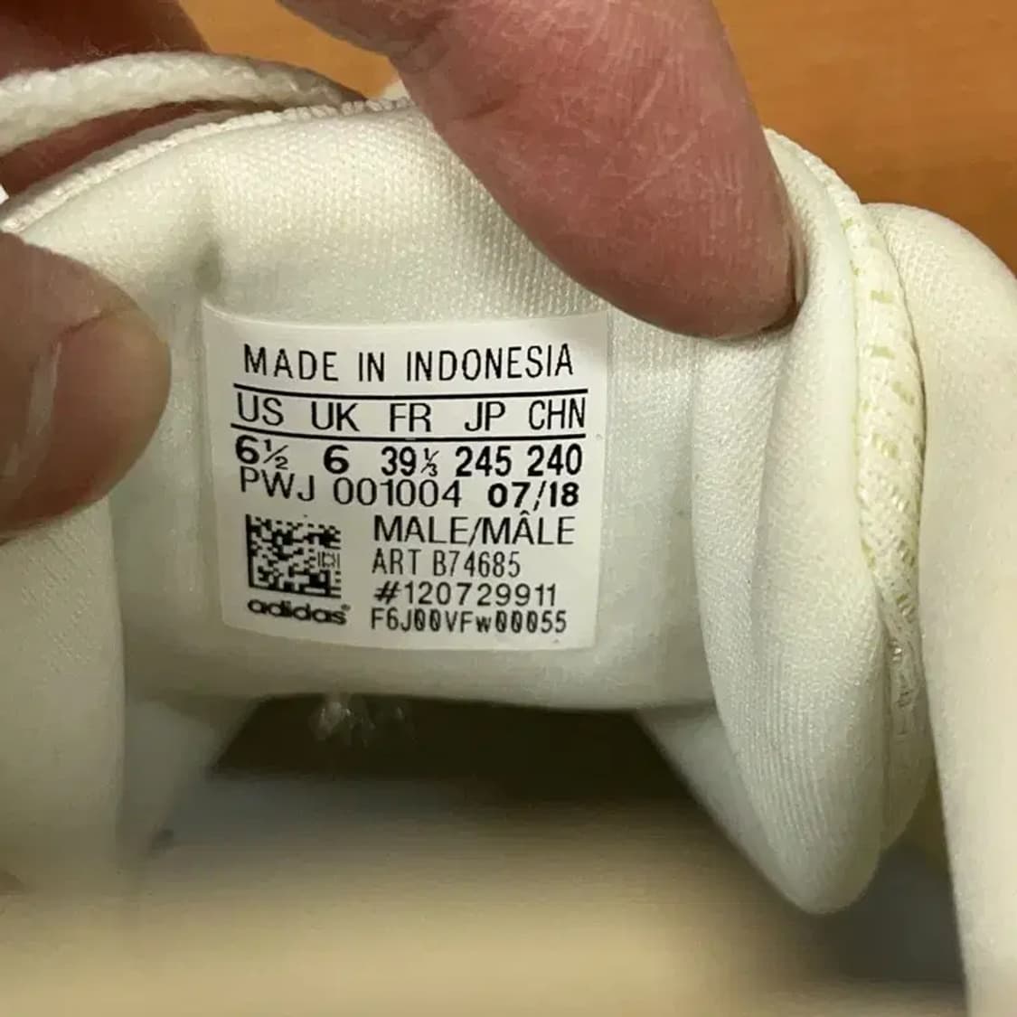 아디다스 어드밴티지 클린 스니커즈 운동화 245 G08524 상품이미지5