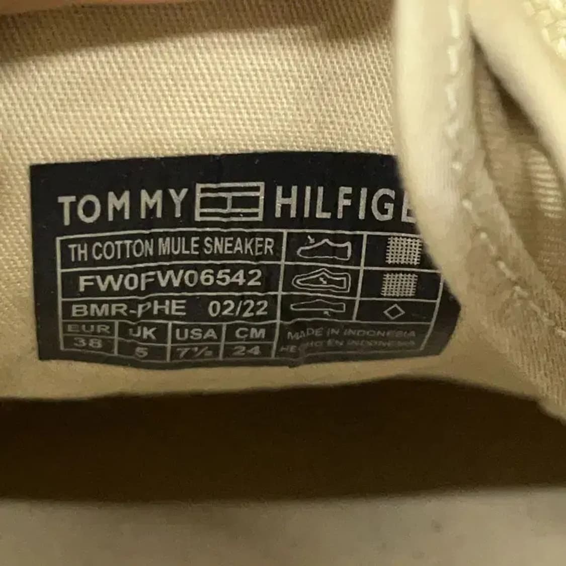 타미힐피거 발레코어 뮬 슬립온 240 G08534 상품이미지5