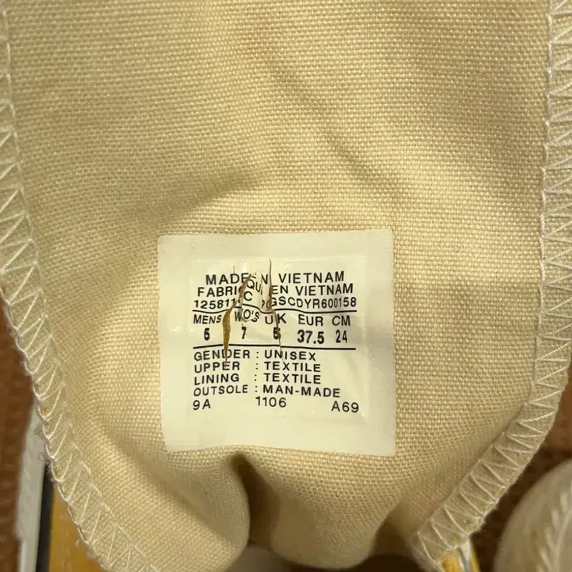 컨버스 척테일러 올스타 하이 스니커즈 운동화 240 G08537 상품이미지5