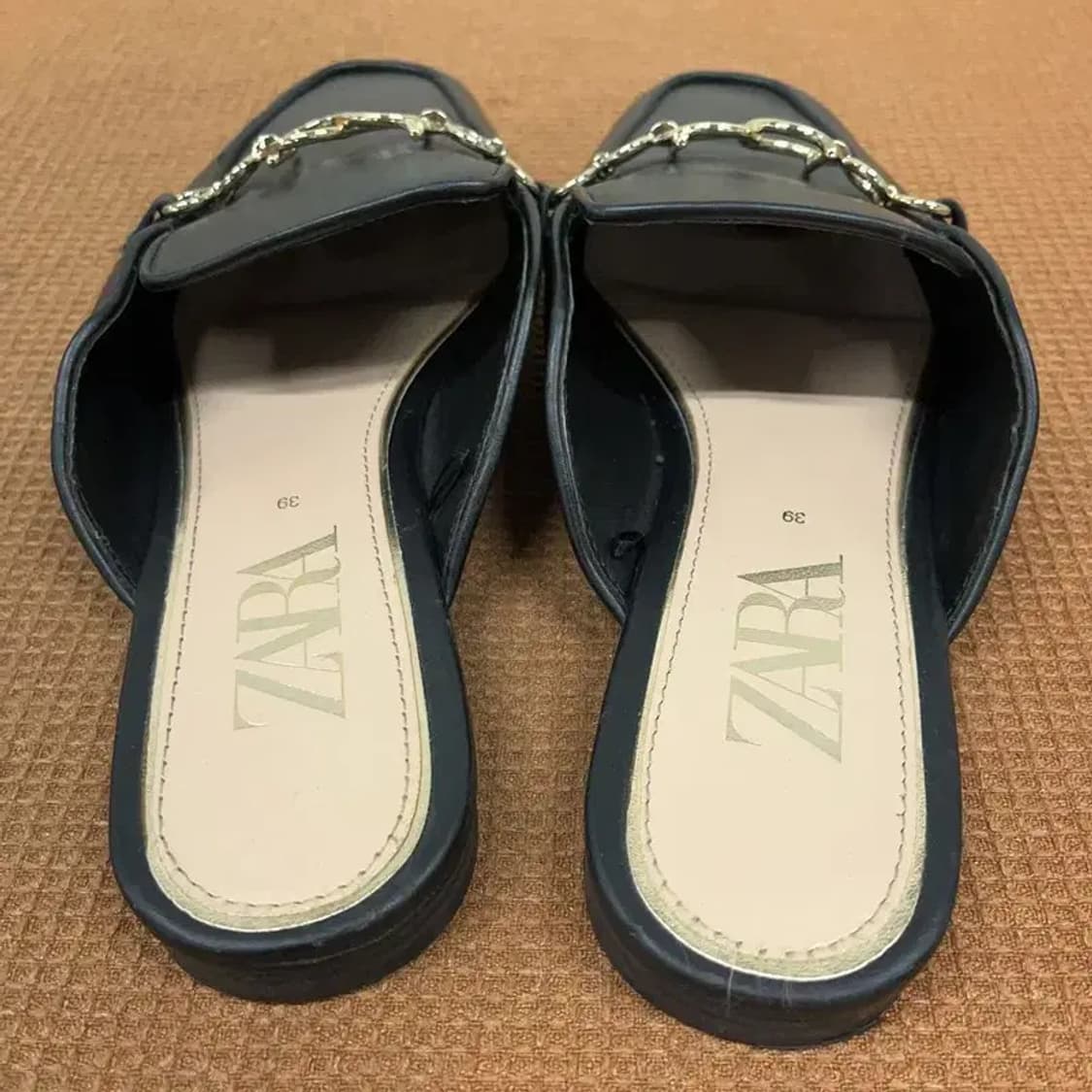 자라 ZARA 캐쥬얼 뮬 슬립온 로퍼 255 G08553 상품이미지2