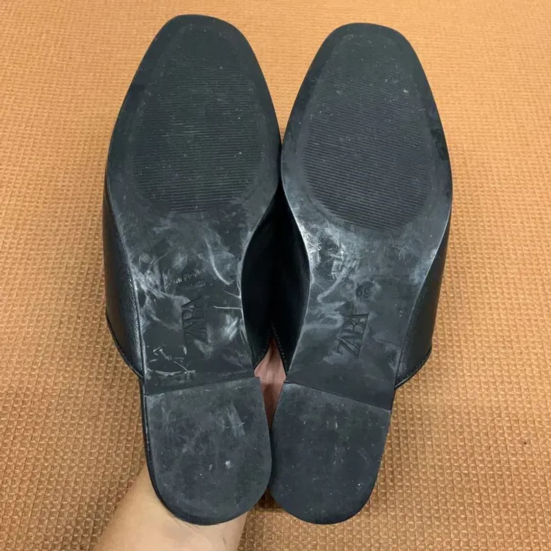 자라 ZARA 캐쥬얼 뮬 슬립온 로퍼 255 G08553 상품이미지3