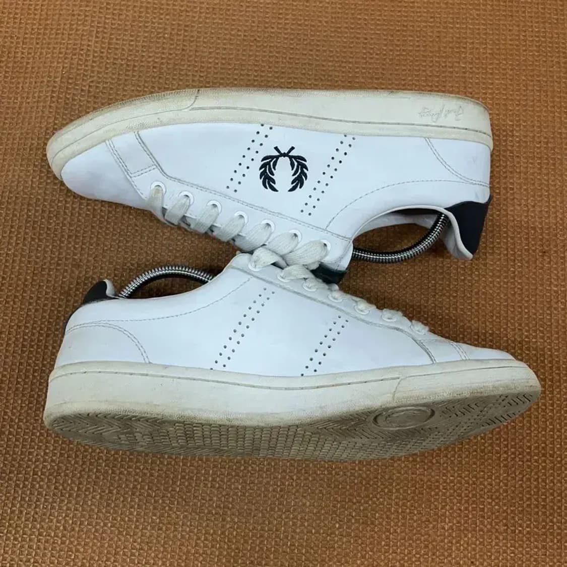 프레드페리 캐쥬얼 레더 스니커즈 운동화 270 G08559 상품이미지3