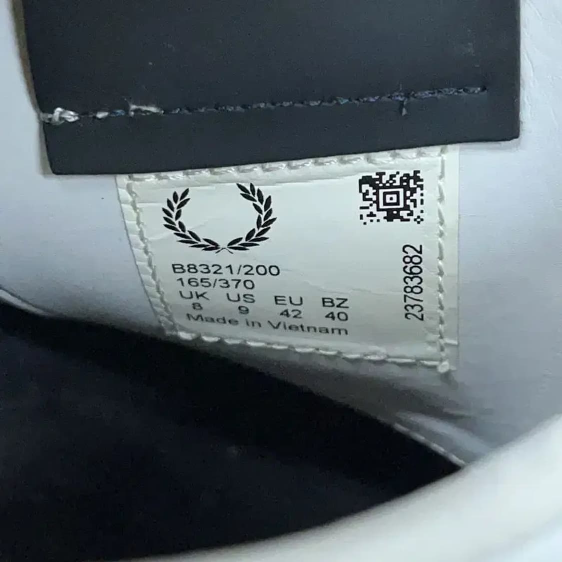 프레드페리 캐쥬얼 레더 스니커즈 운동화 270 G08559 상품이미지5