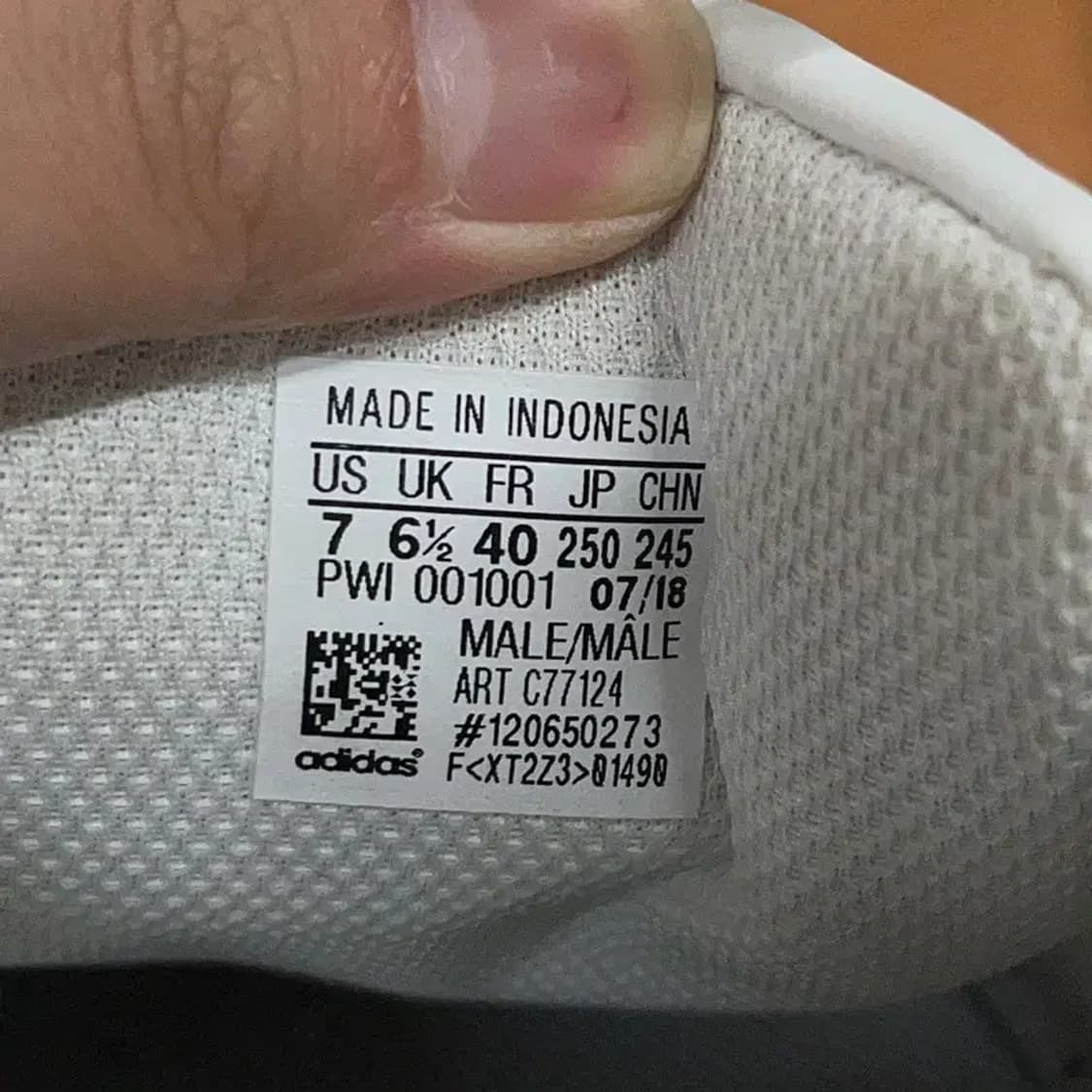 아디다스 슈퍼스타 파운데이션 스니커즈 250 G08565 상품이미지5