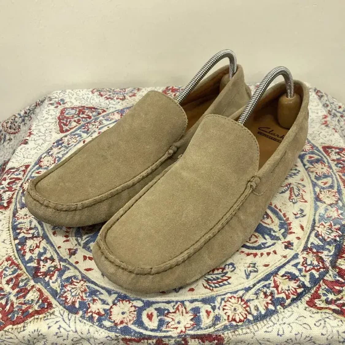 클락스 베이지 드라이빙슈즈 보트슈즈 265 E00001 상품이미지1