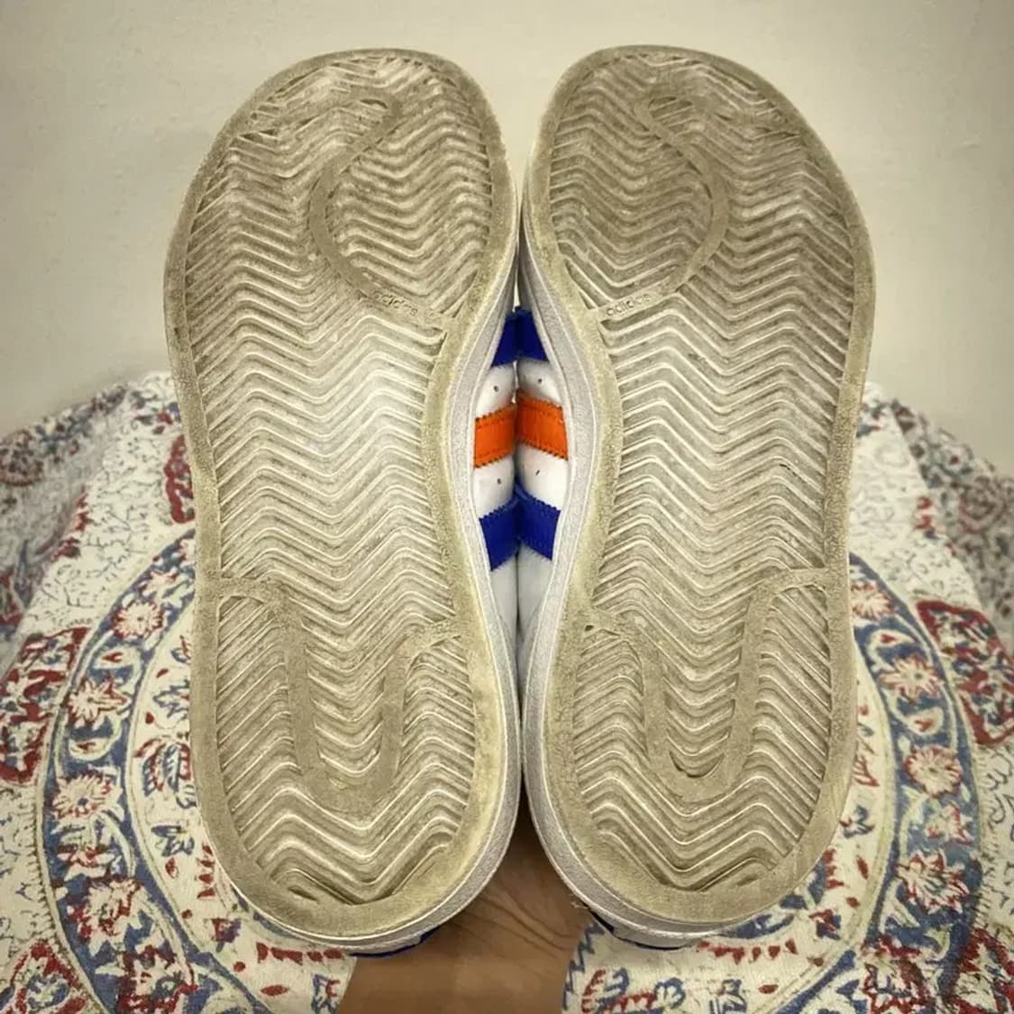 아디다스 슈퍼스타 이스트리버 화이트 스니커즈 225 E00003 상품이미지4