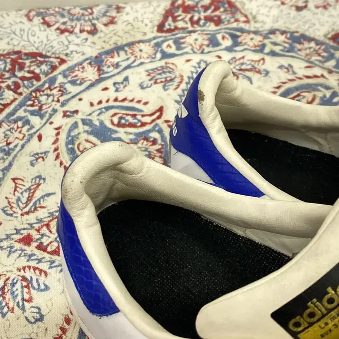 아디다스 슈퍼스타 이스트리버 화이트 스니커즈 225 E00003 상품이미지6