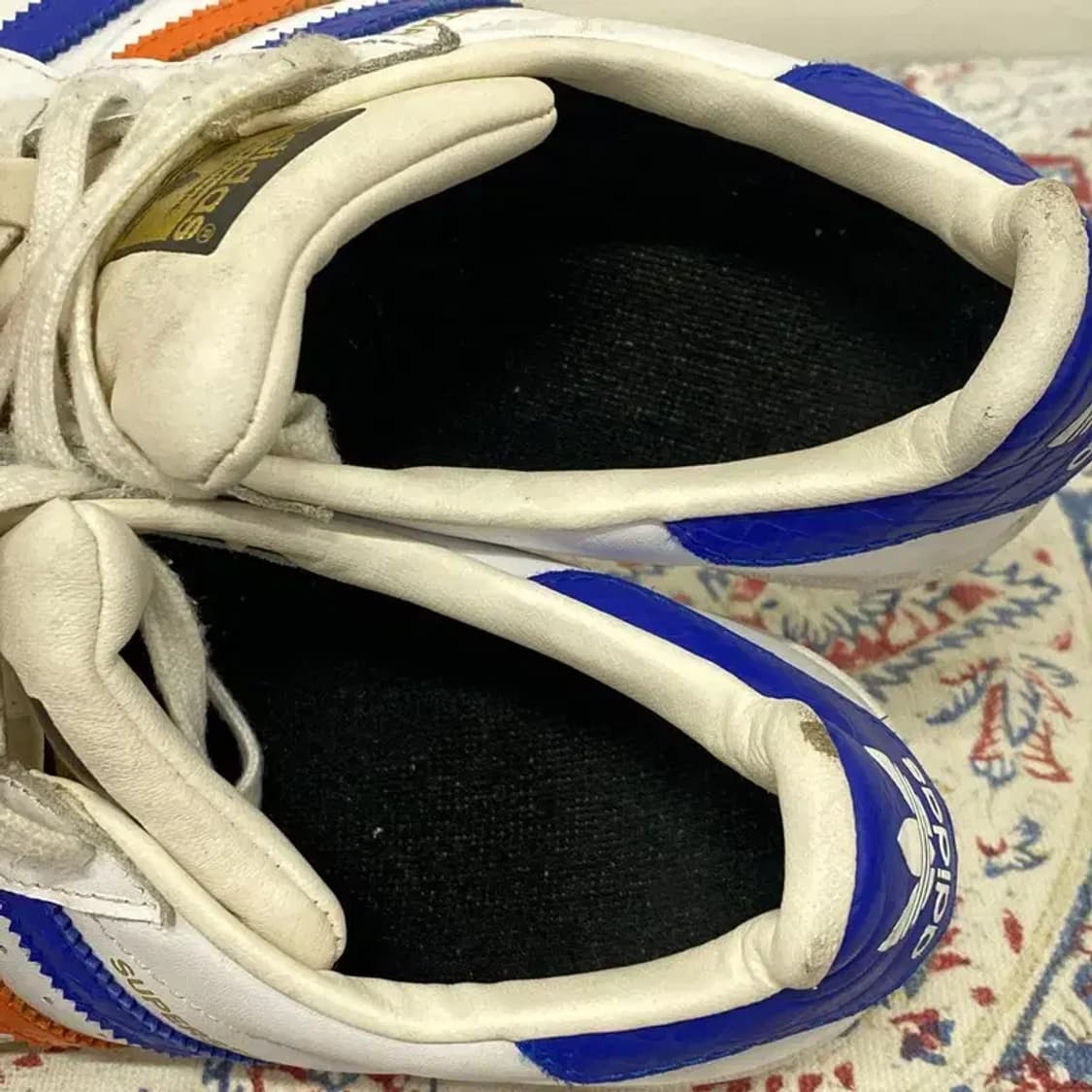 아디다스 슈퍼스타 이스트리버 화이트 스니커즈 225 E00003 상품이미지7