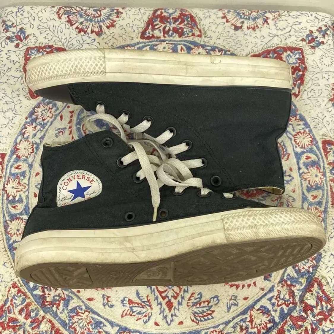 컨버스 올스타 하이 블랙 스니커즈 240 E00007 상품이미지3