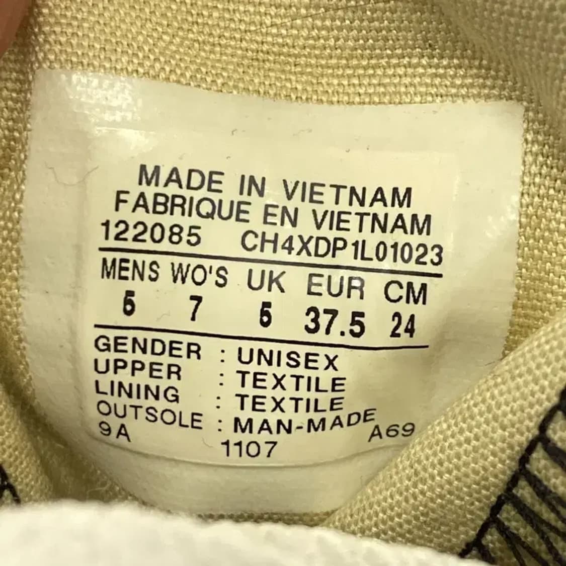 컨버스 올스타 하이 블랙 스니커즈 240 E00007 상품이미지5