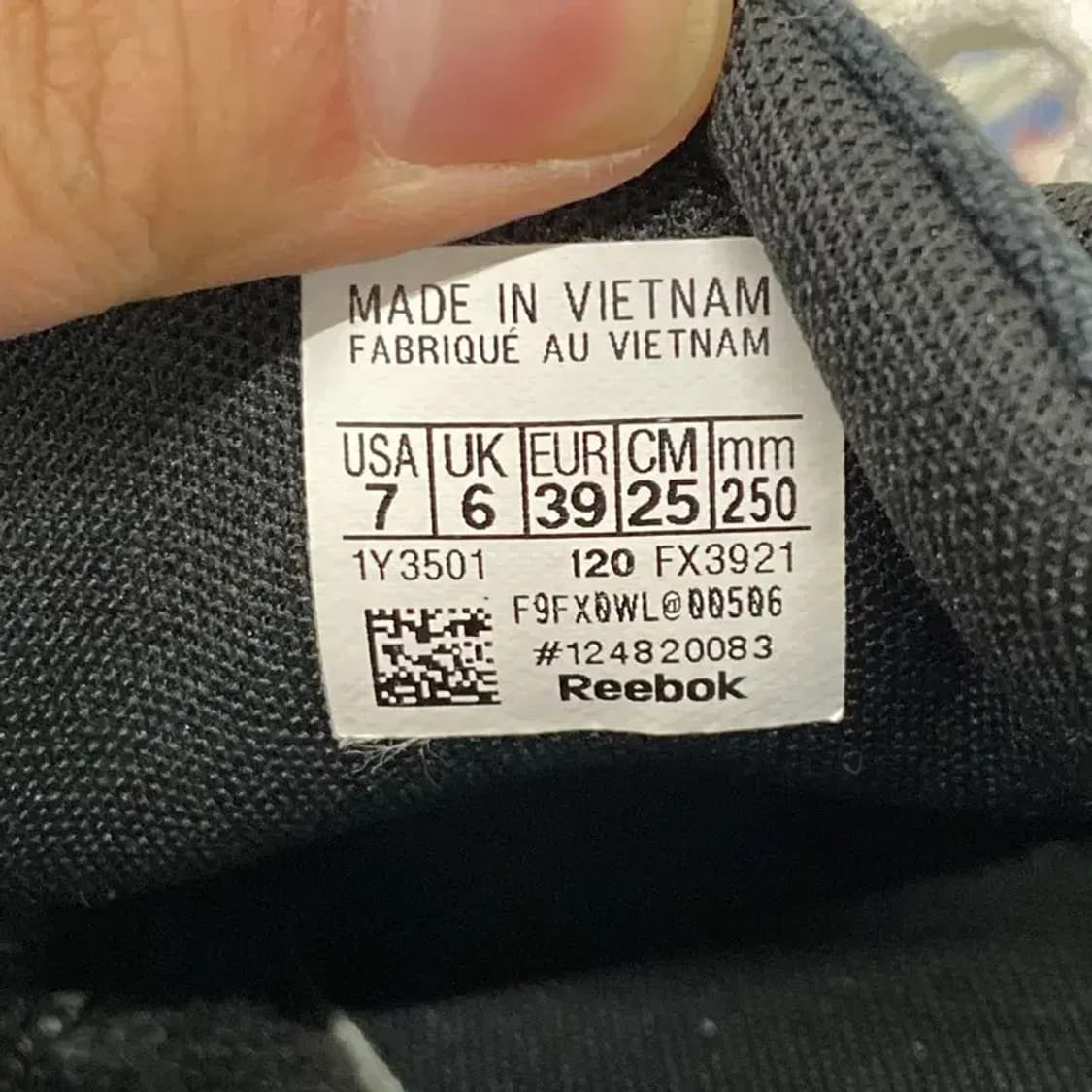 리복 슬라이스 뮬 캔버스 신발 250 E00011 상품이미지5