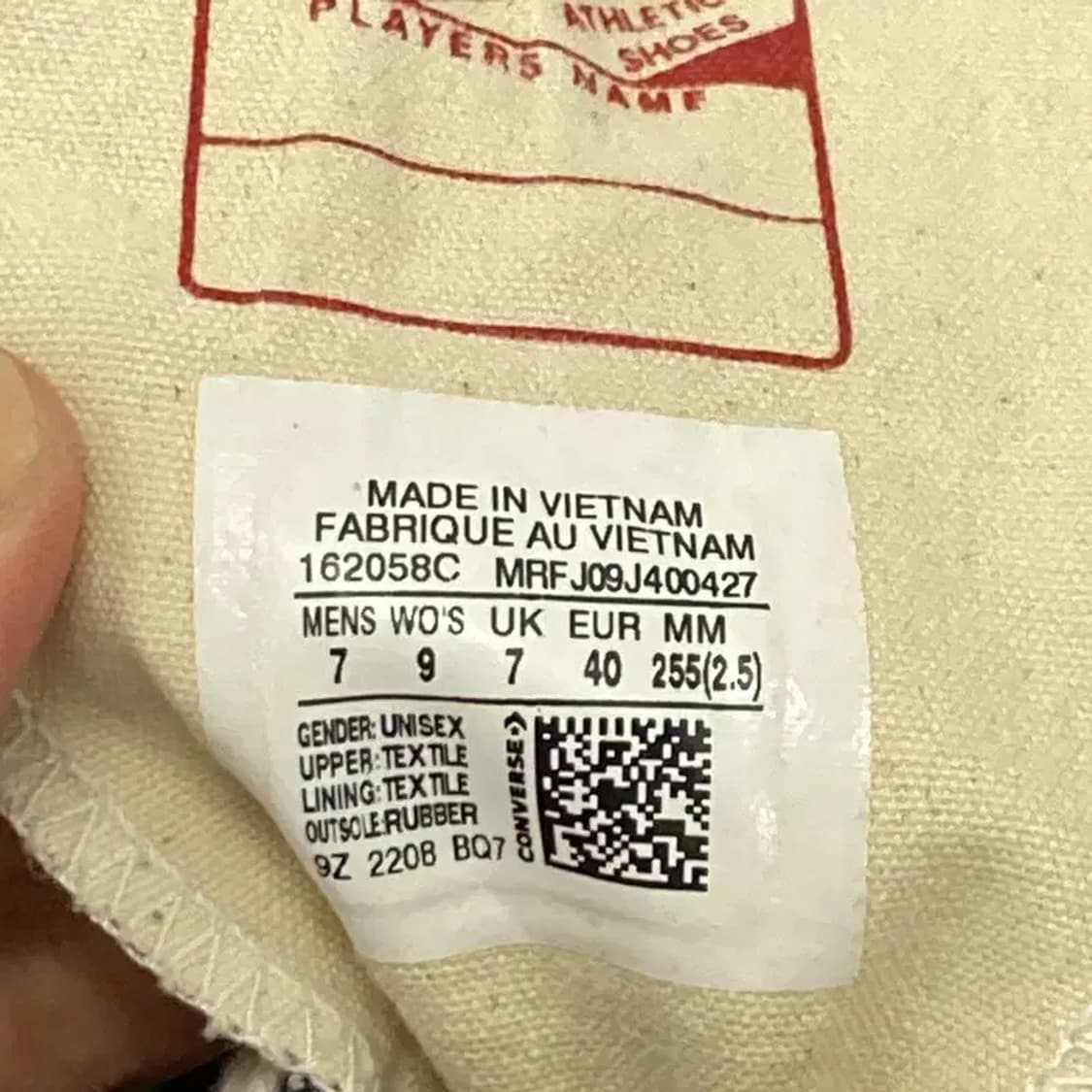 컨버스 척테일러 올스타 하이 블랙 스니커즈 255 E00014 상품이미지5