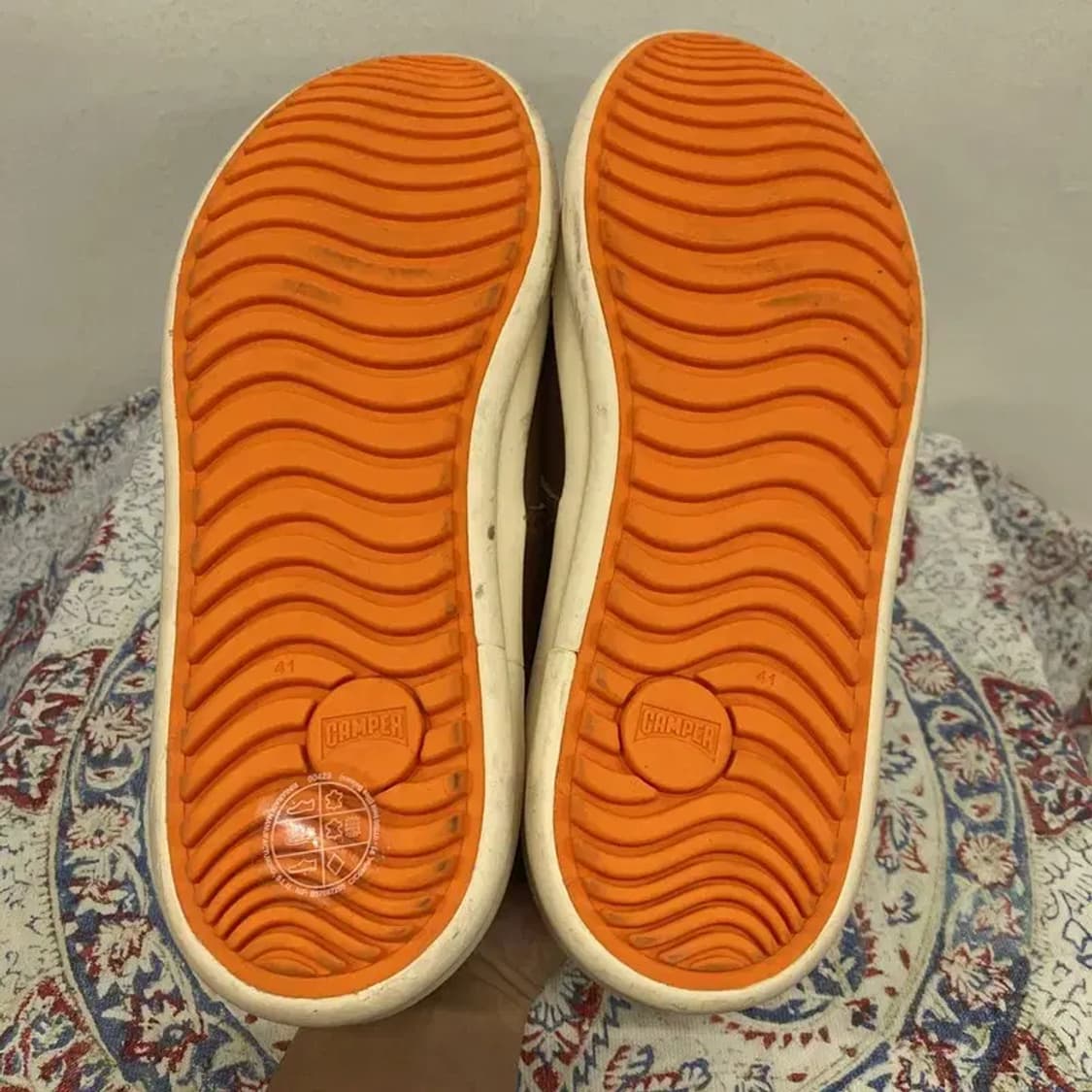 캠퍼 캐쥬얼 단화 브라운 스니커즈 41 E00015 상품이미지4