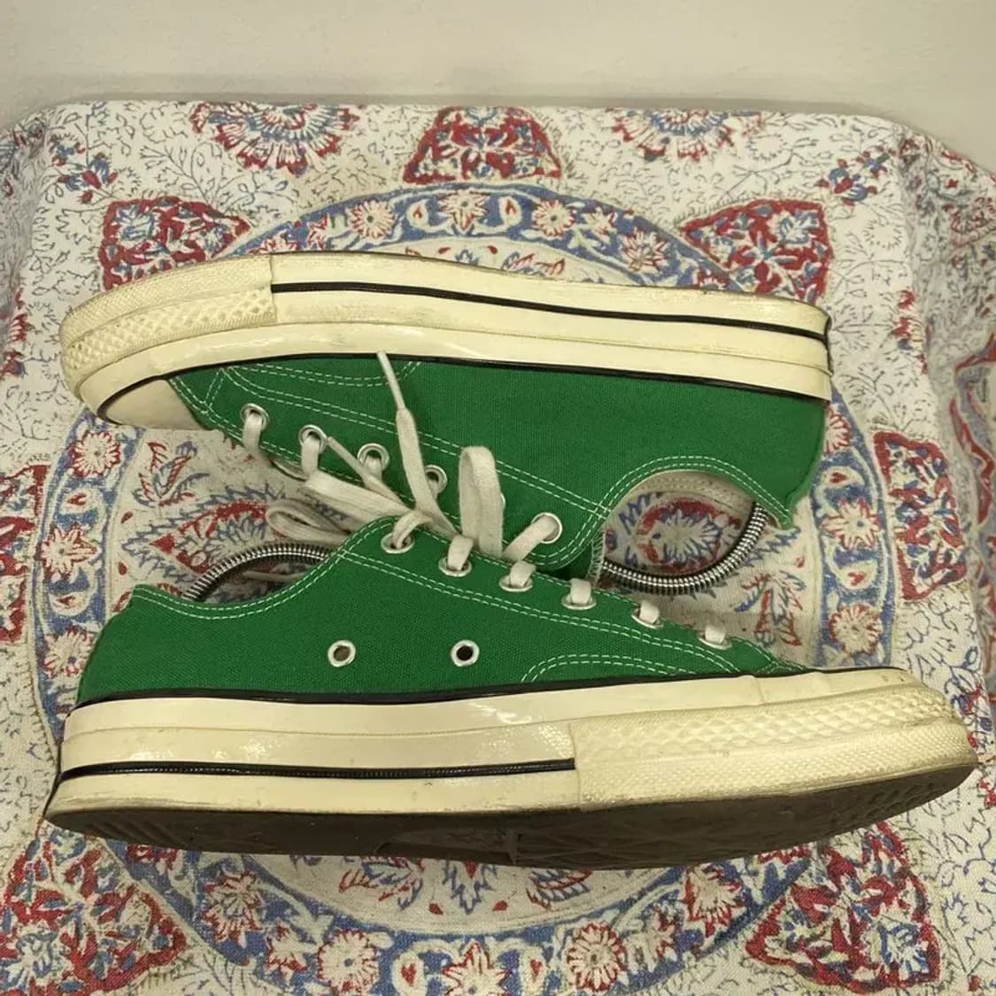 컨버스 척 70 썸머 리그 그린 스니커즈 260 E00018 상품이미지3