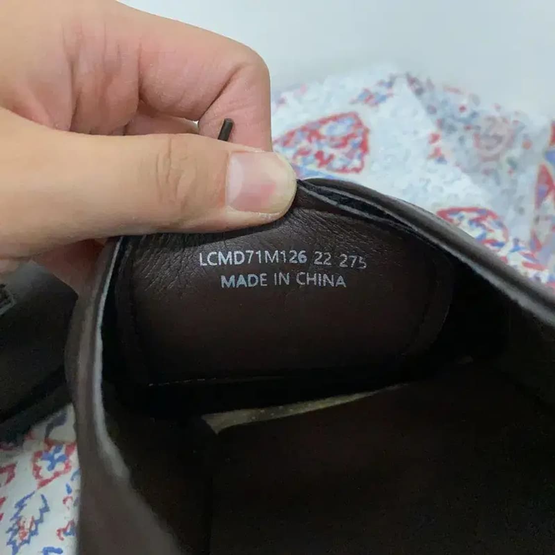 엘칸토 다크브라운 정장구두 신발 275 E00055 상품이미지5