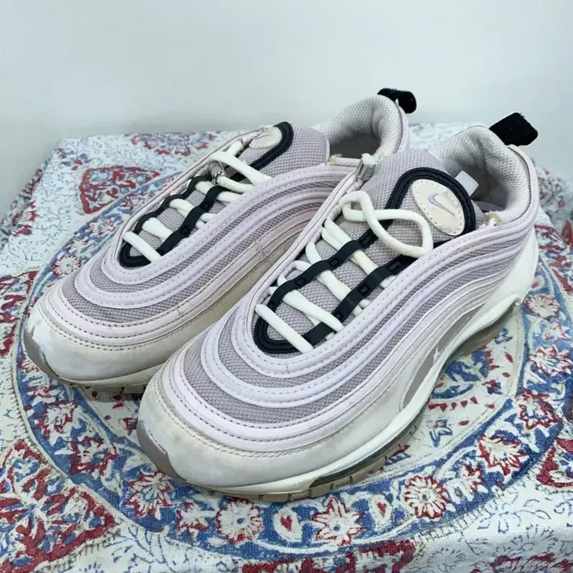 나이키 에어맥스 97 페일 핑크 스니커즈 운동화 235 E00033 상품이미지1