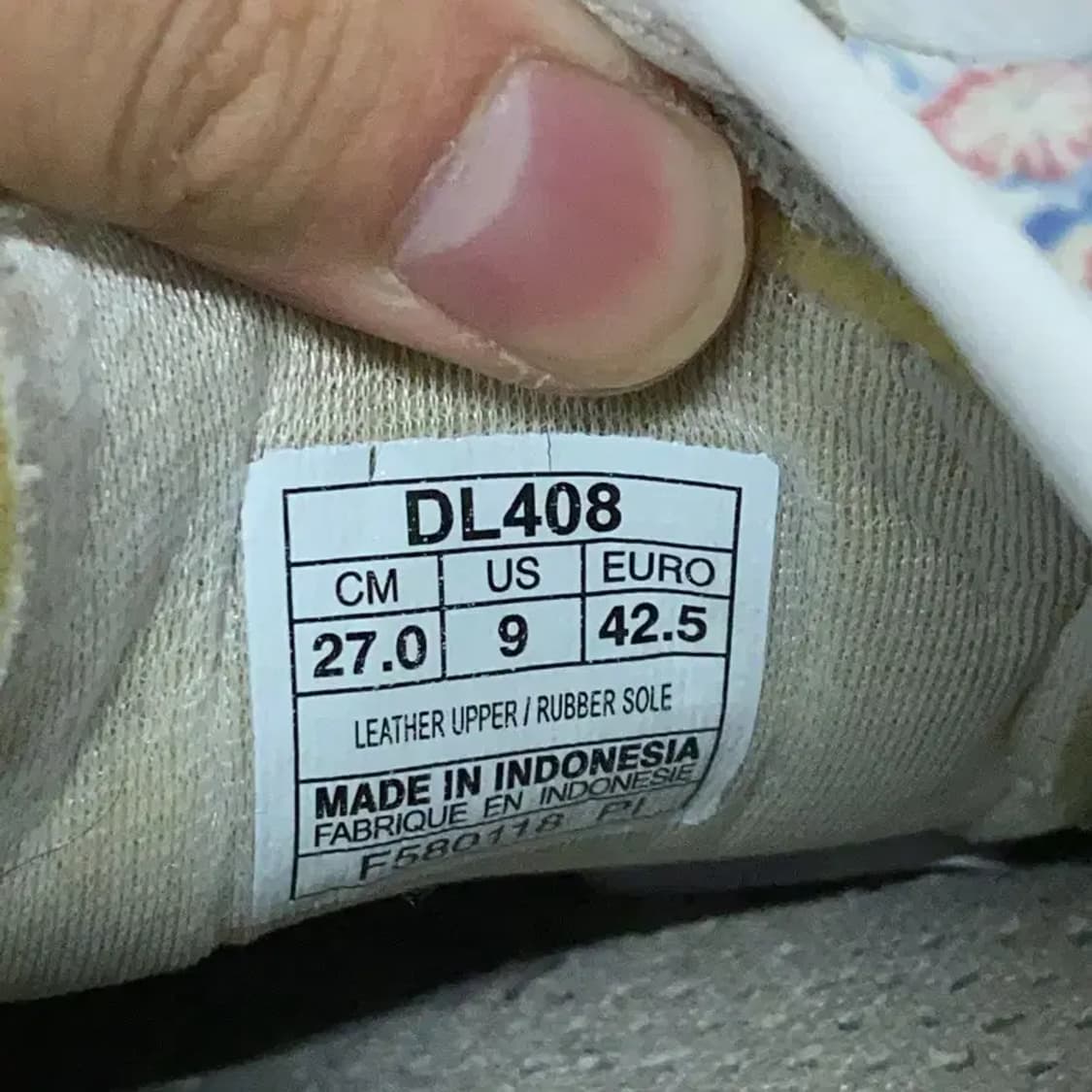 오니츠카타이거 멕시코 66 스니커즈 운동화 270 E00040 상품이미지5