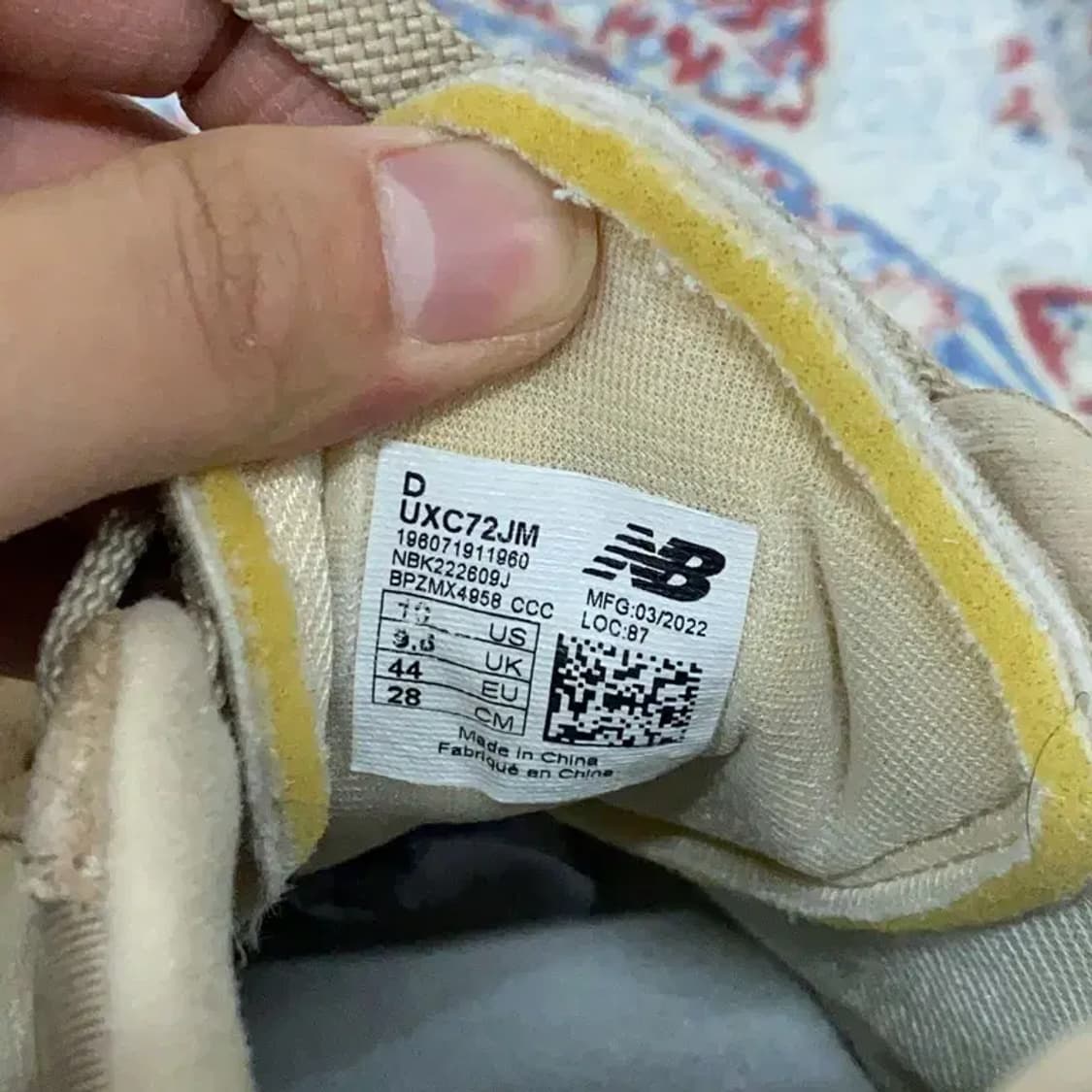 뉴발란스 XC-72 스니커즈 운동화 280 E00045 상품이미지5