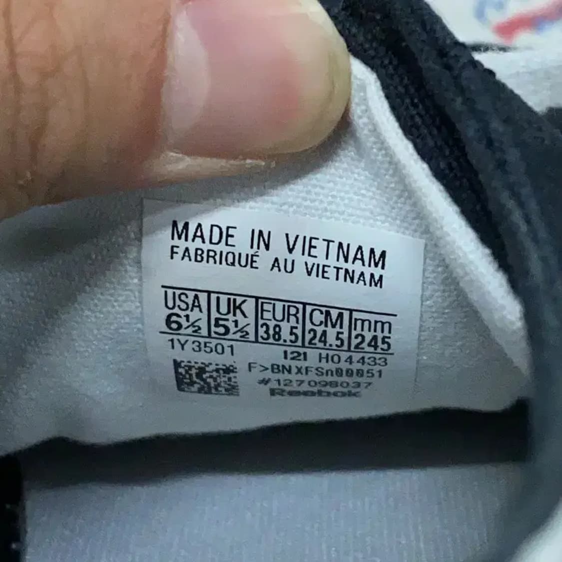 리복 베를린 FVS 스포츠 스니커즈 운동화 245 E00048 상품이미지5