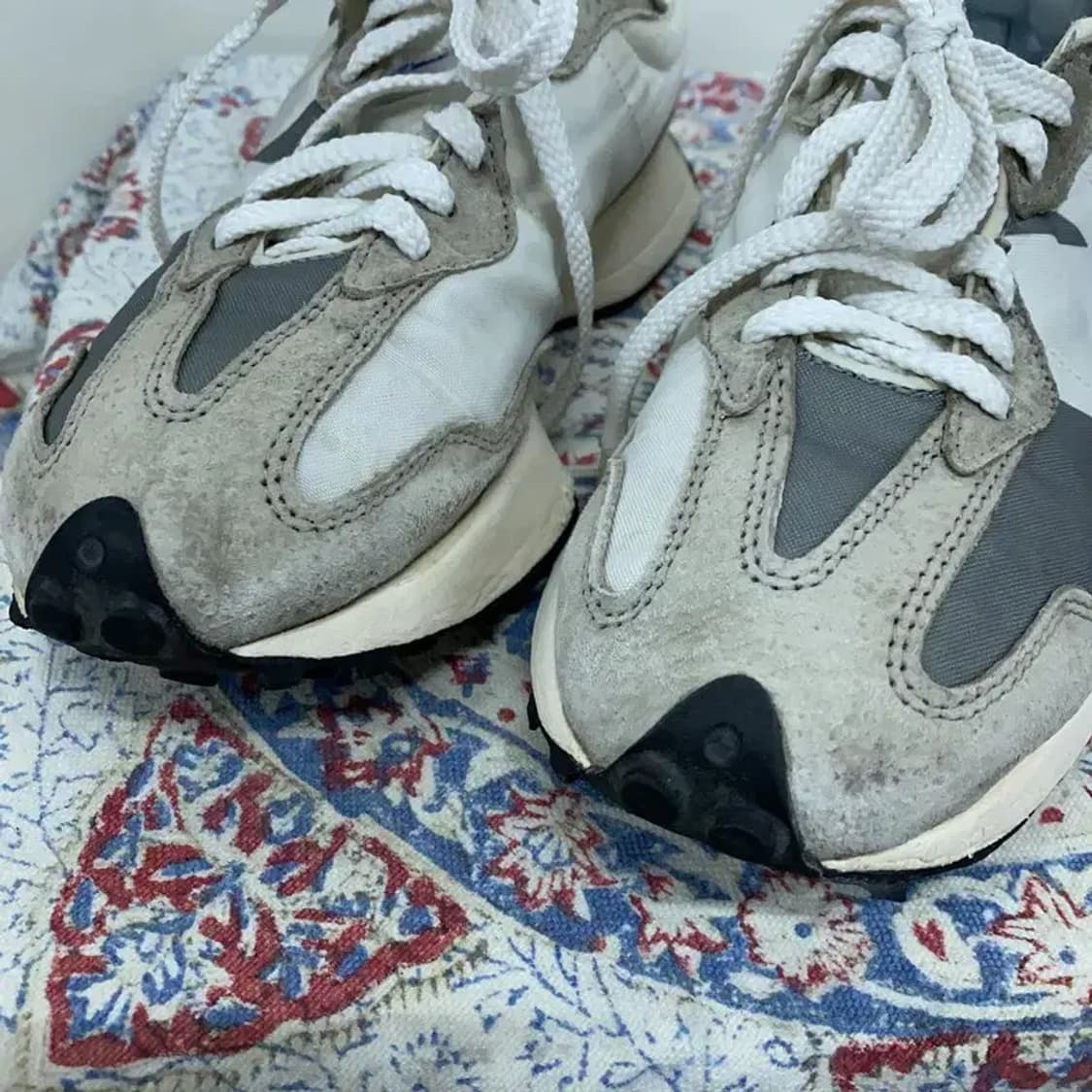 뉴발란스 327 그레이 스니커즈 운동화 245 E00058 상품이미지6