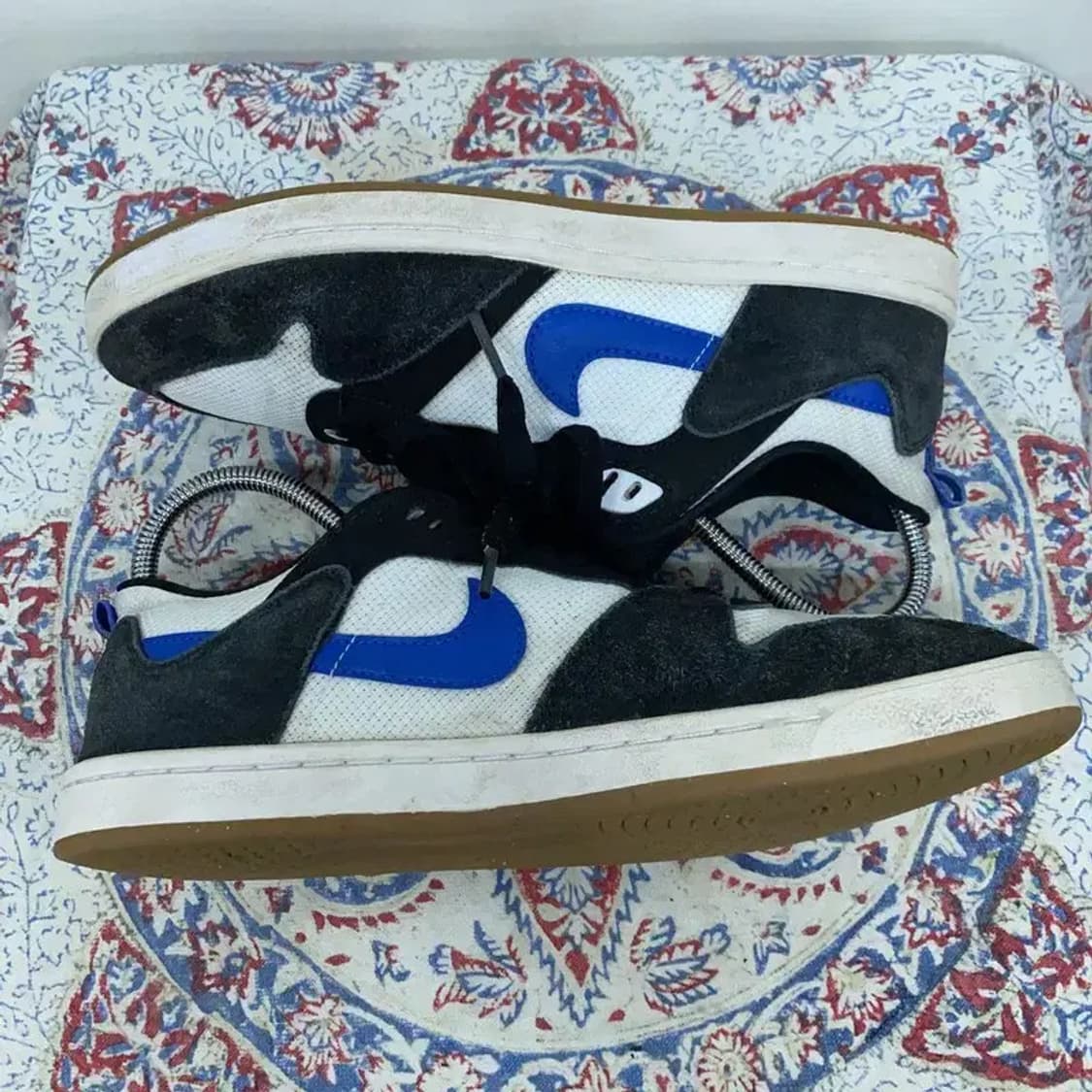 나이키 SB 앨리웁 검흰파 스니커즈 260 E00060 상품이미지3