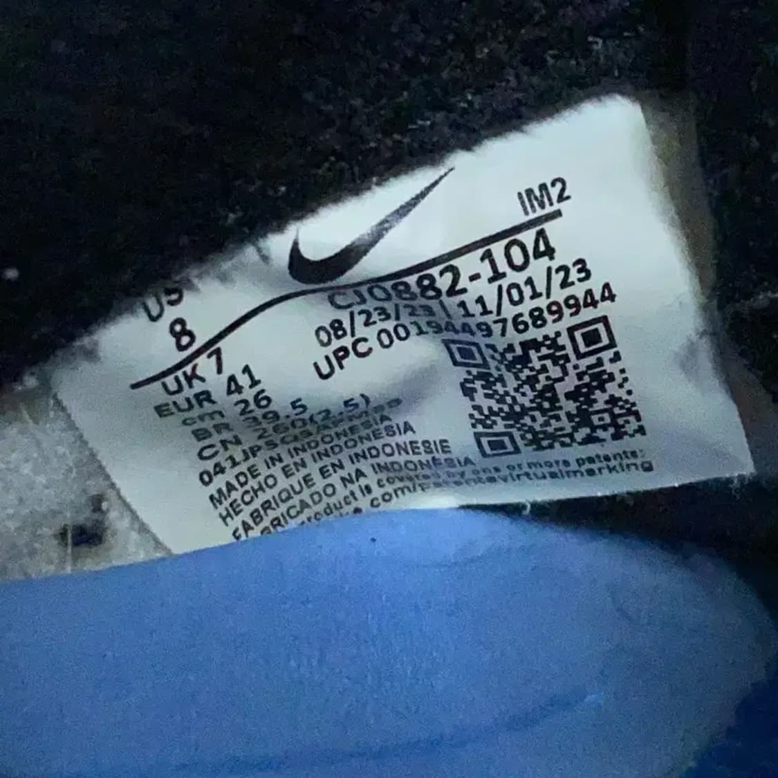 나이키 SB 앨리웁 검흰파 스니커즈 260 E00060 상품이미지5