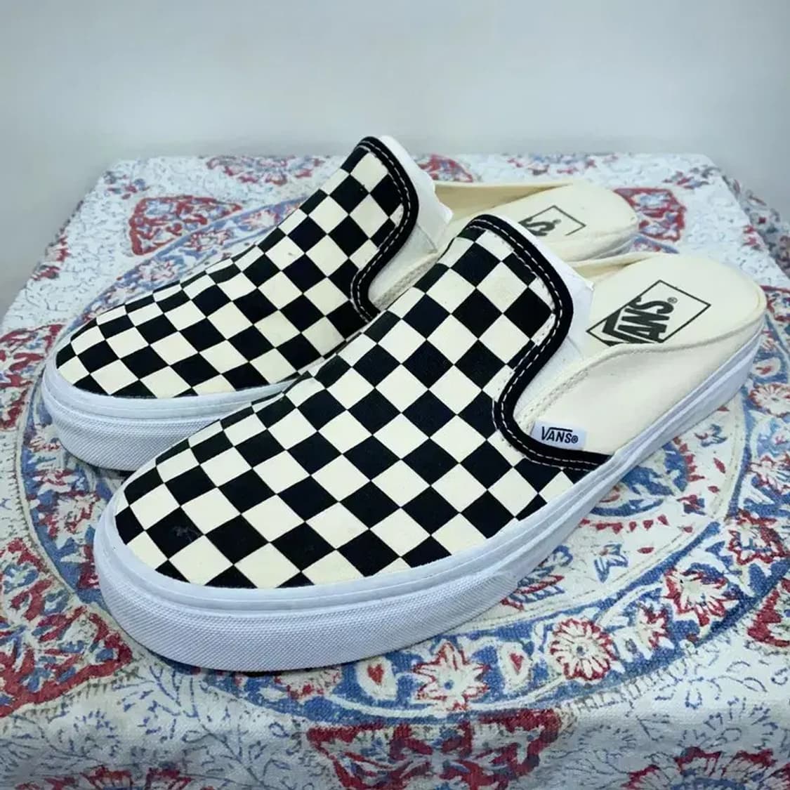 반스 체커보드 뮬 신발 270 E00063 상품이미지1