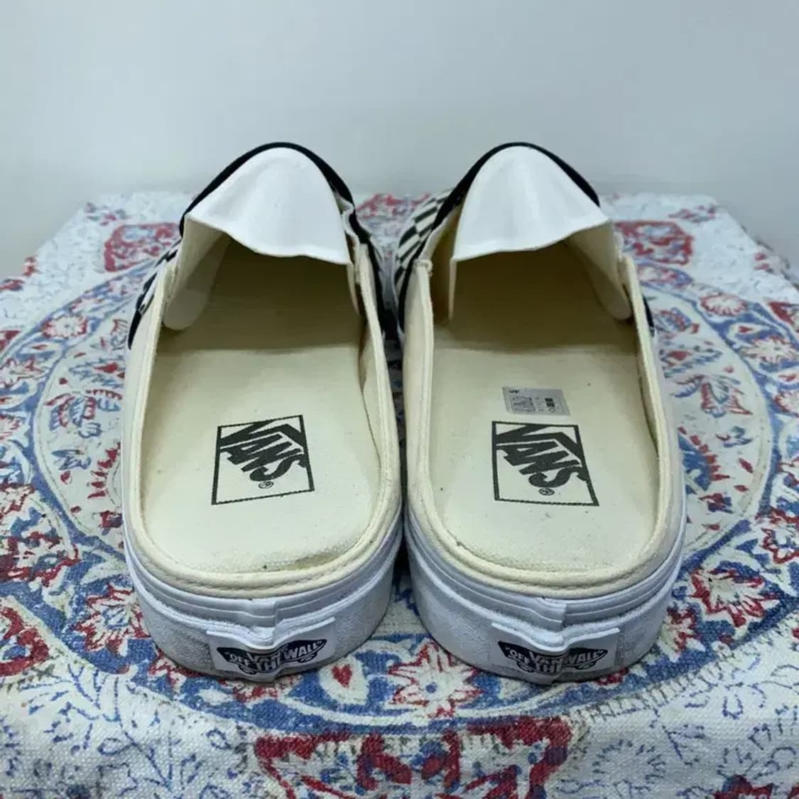 반스 체커보드 뮬 신발 270 E00063 상품이미지2