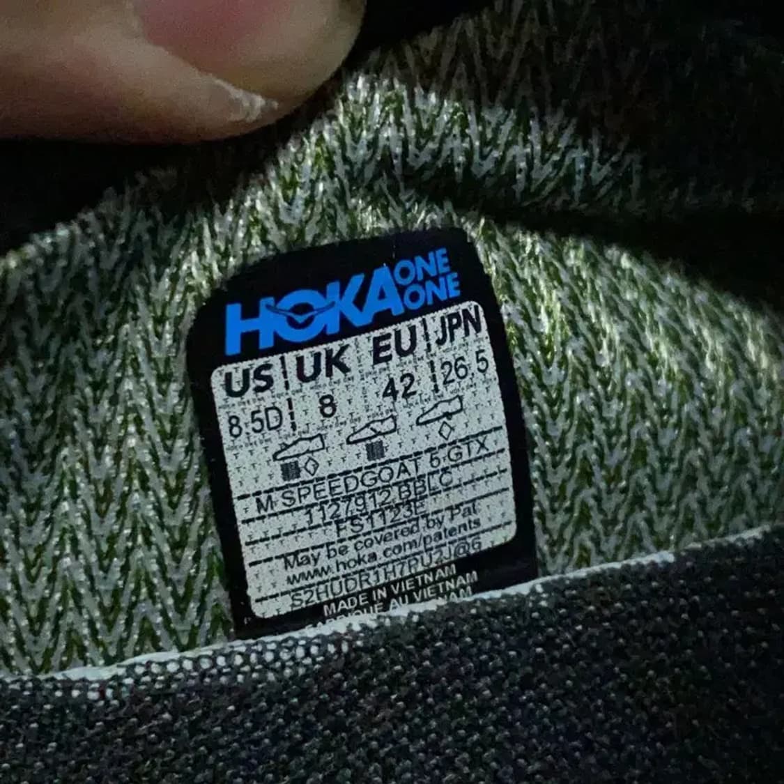 호카오네오네 스피드고트 5 GTX 운동화 265 E00071 상품이미지5