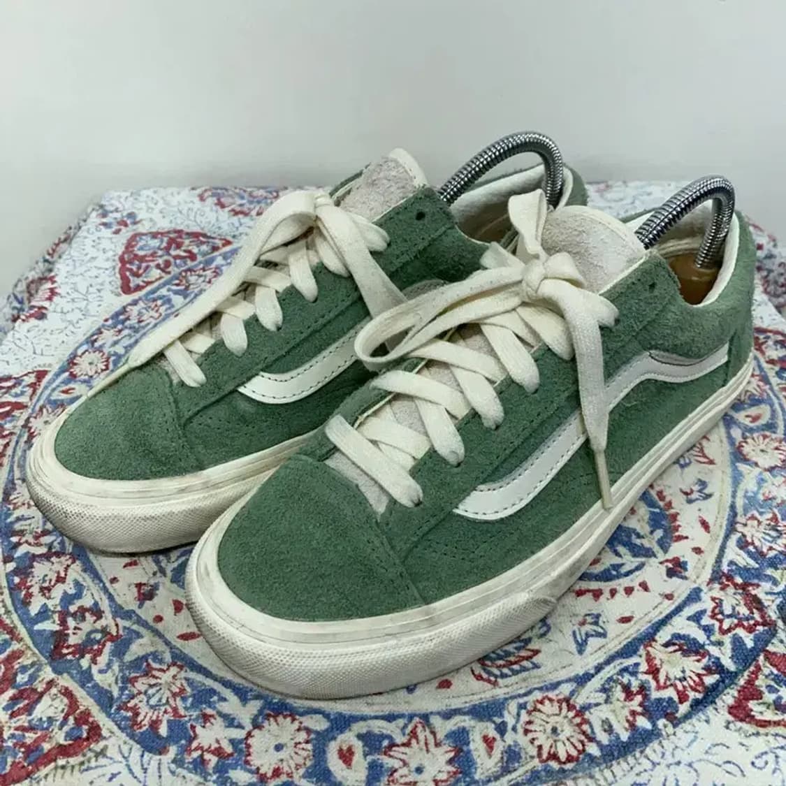 반스 올드스쿨 스웨이드 그린 스니커즈 240 E00077 상품이미지1