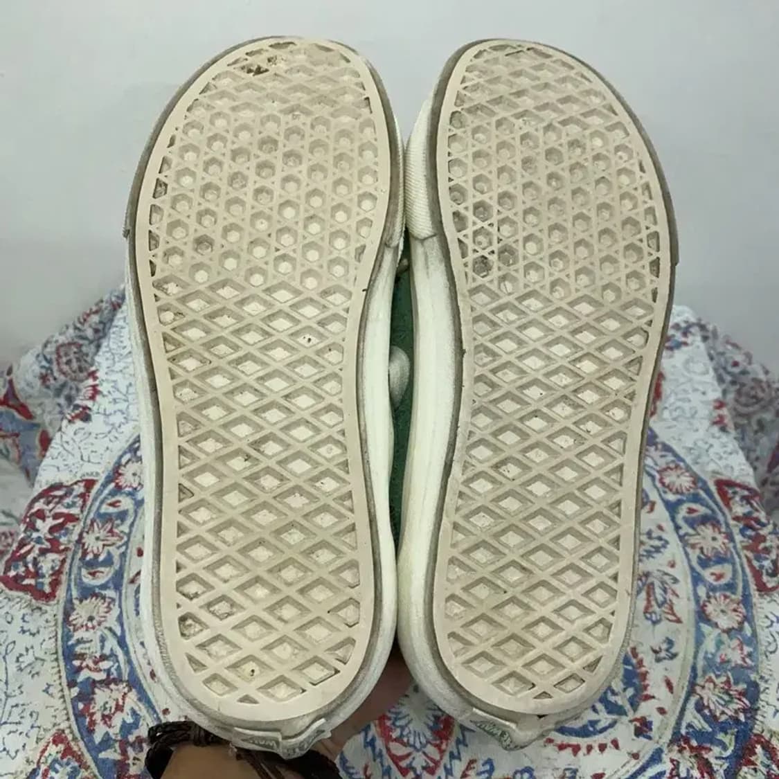 반스 올드스쿨 스웨이드 그린 스니커즈 240 E00077 상품이미지4